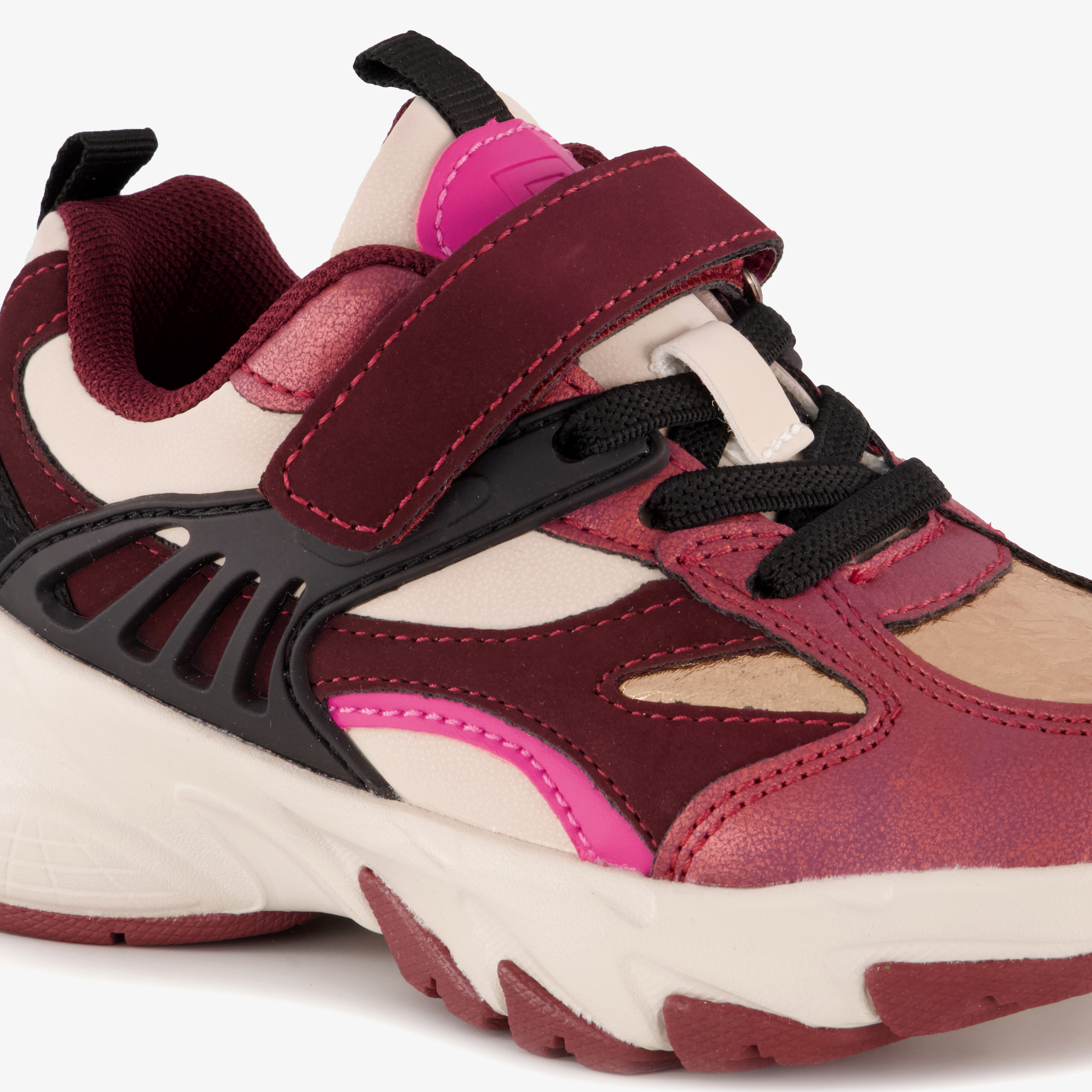 Blue Box meisjes dad sneakers rood paars – foto 5