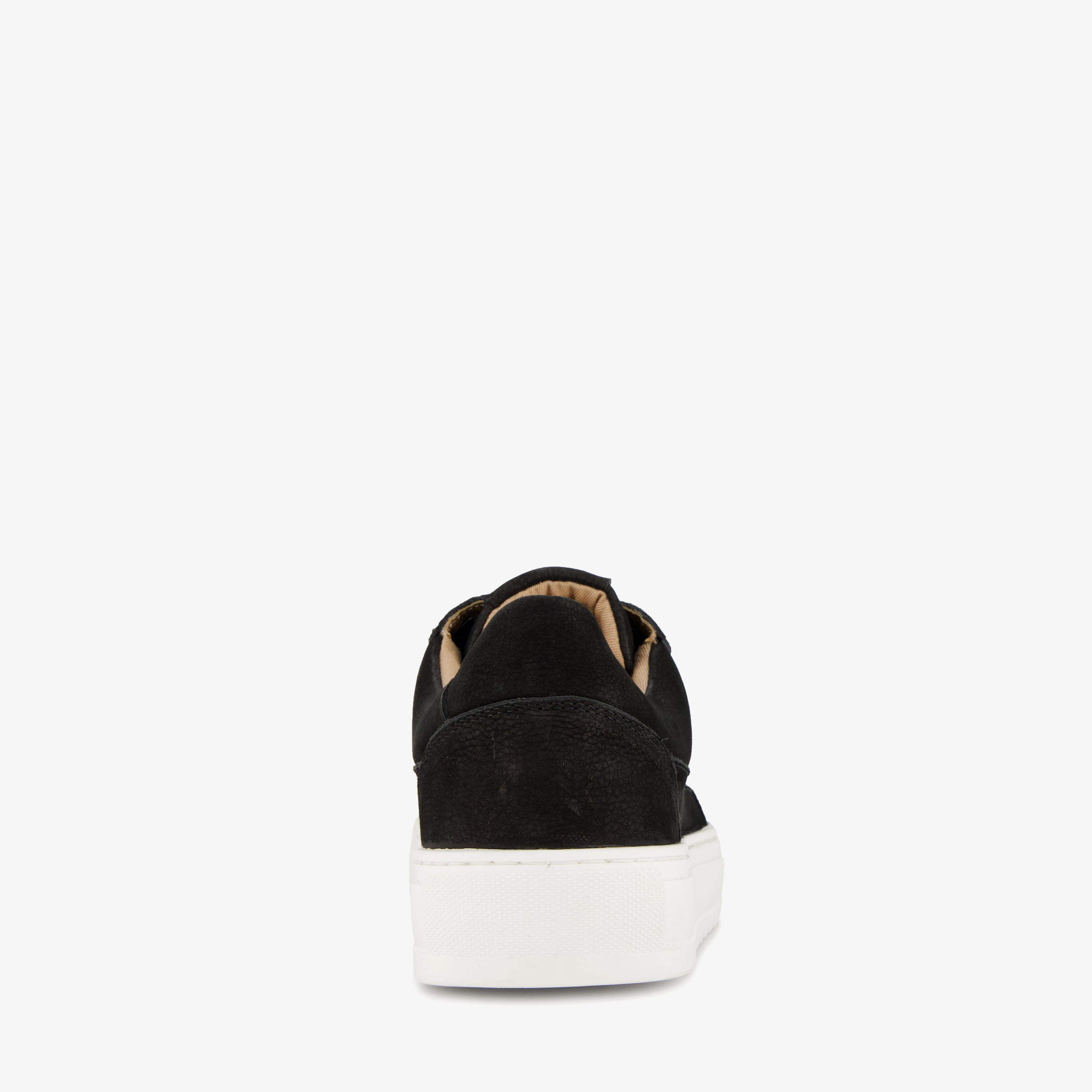 Van Beers leren heren sneakers zwart – foto 2