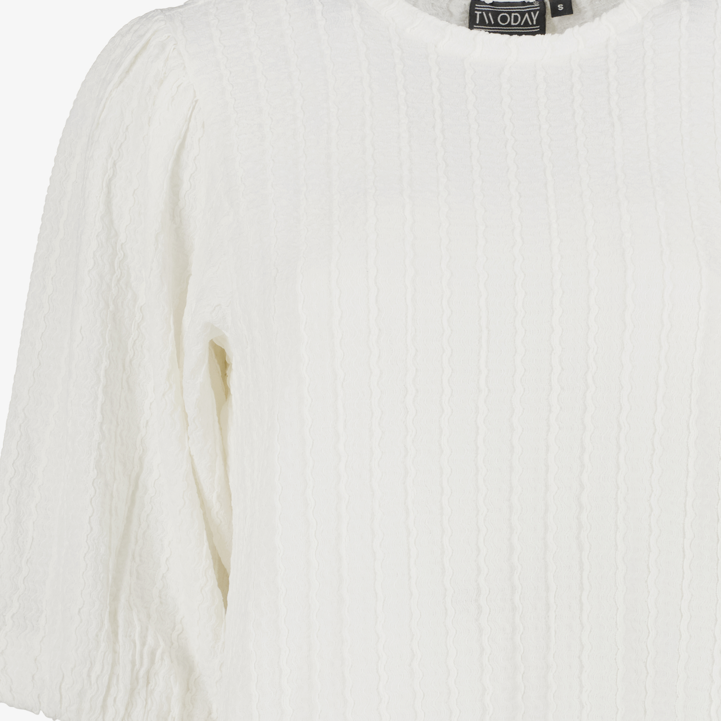 TwoDay dames shirt met pofmouwen wit t-shirts & tops – foto 2
