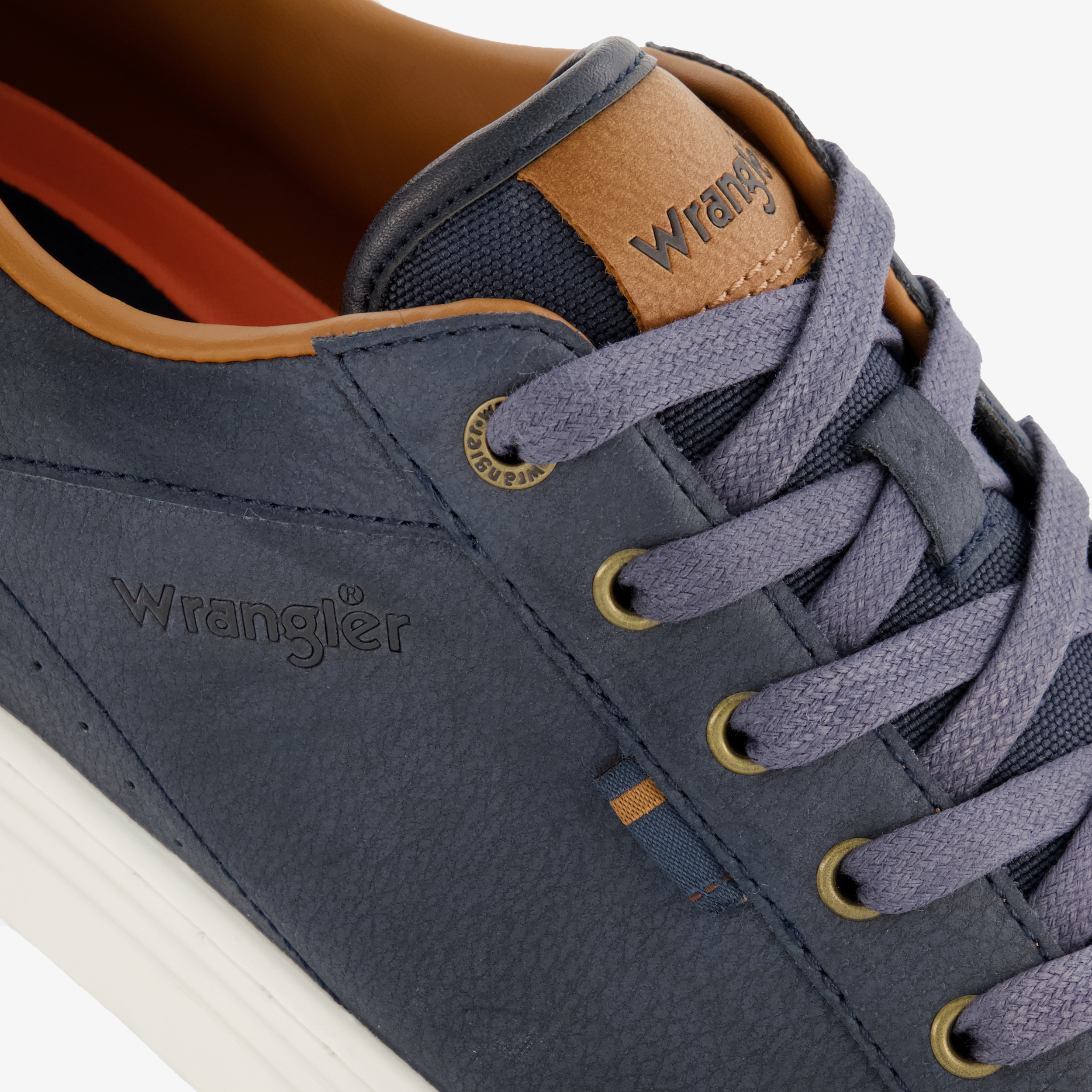 Wrangler heren sneakers donkerblauw – foto 5