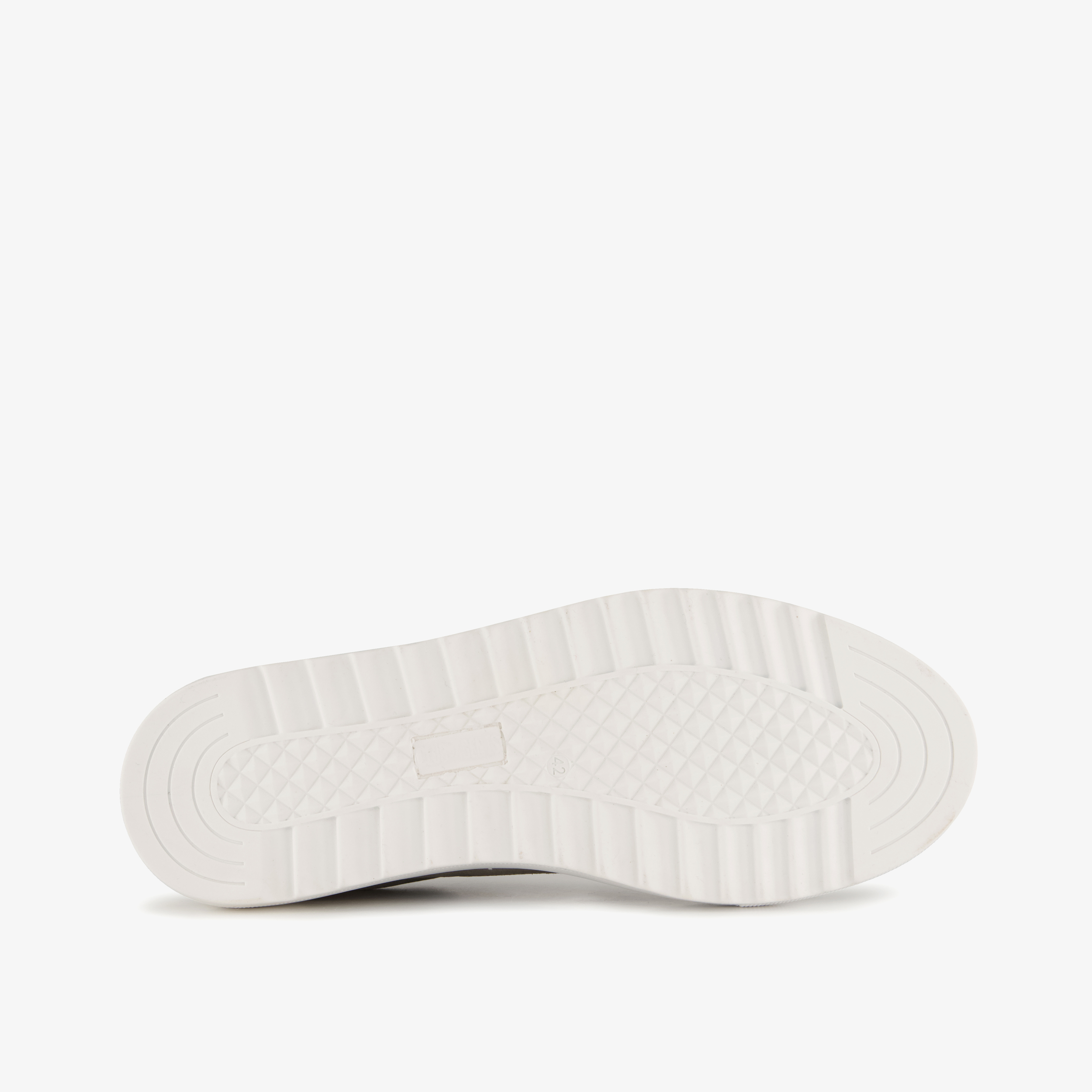 Van Beers leren heren sneakers grijs – foto 3