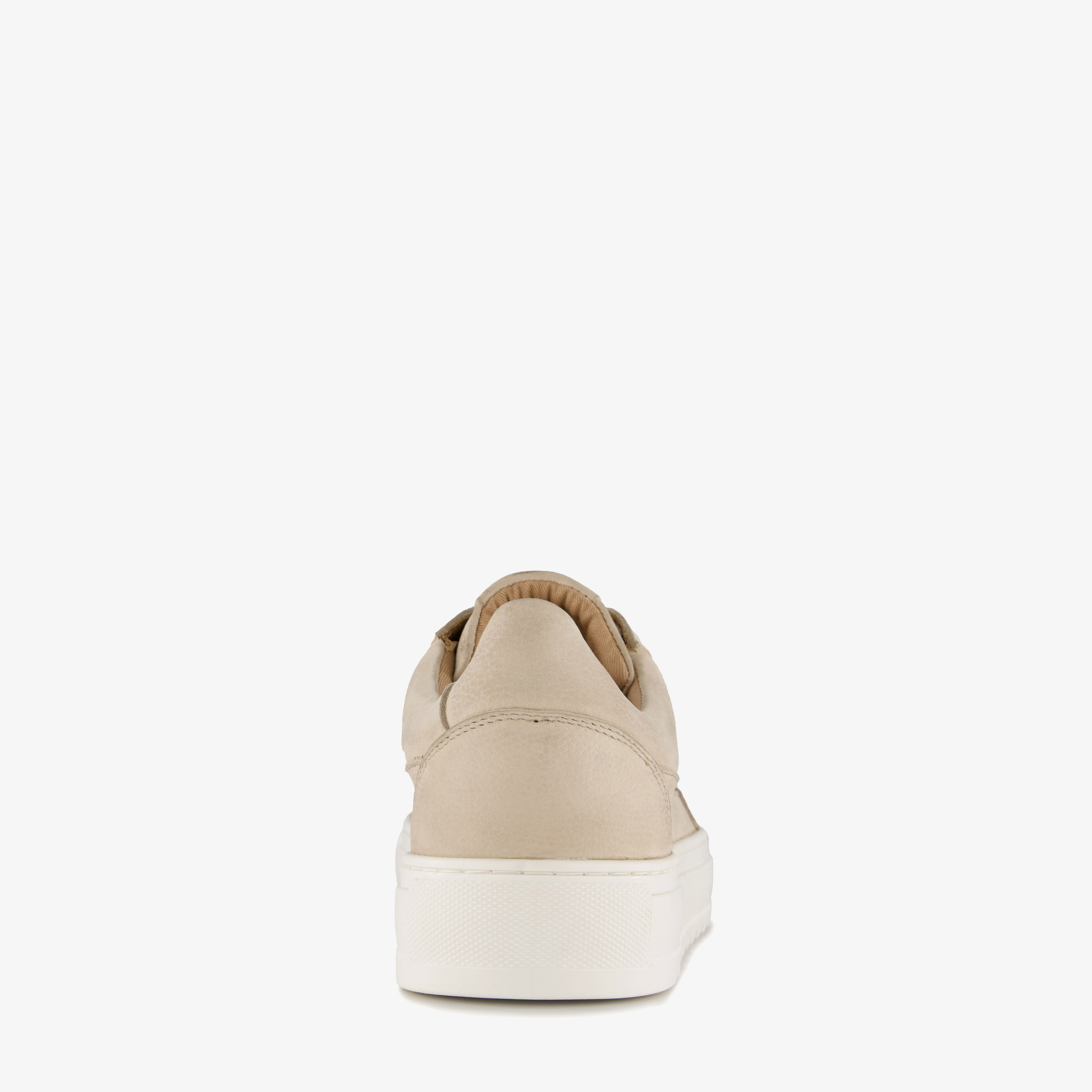Van Beers leren heren sneakers beige – foto 2