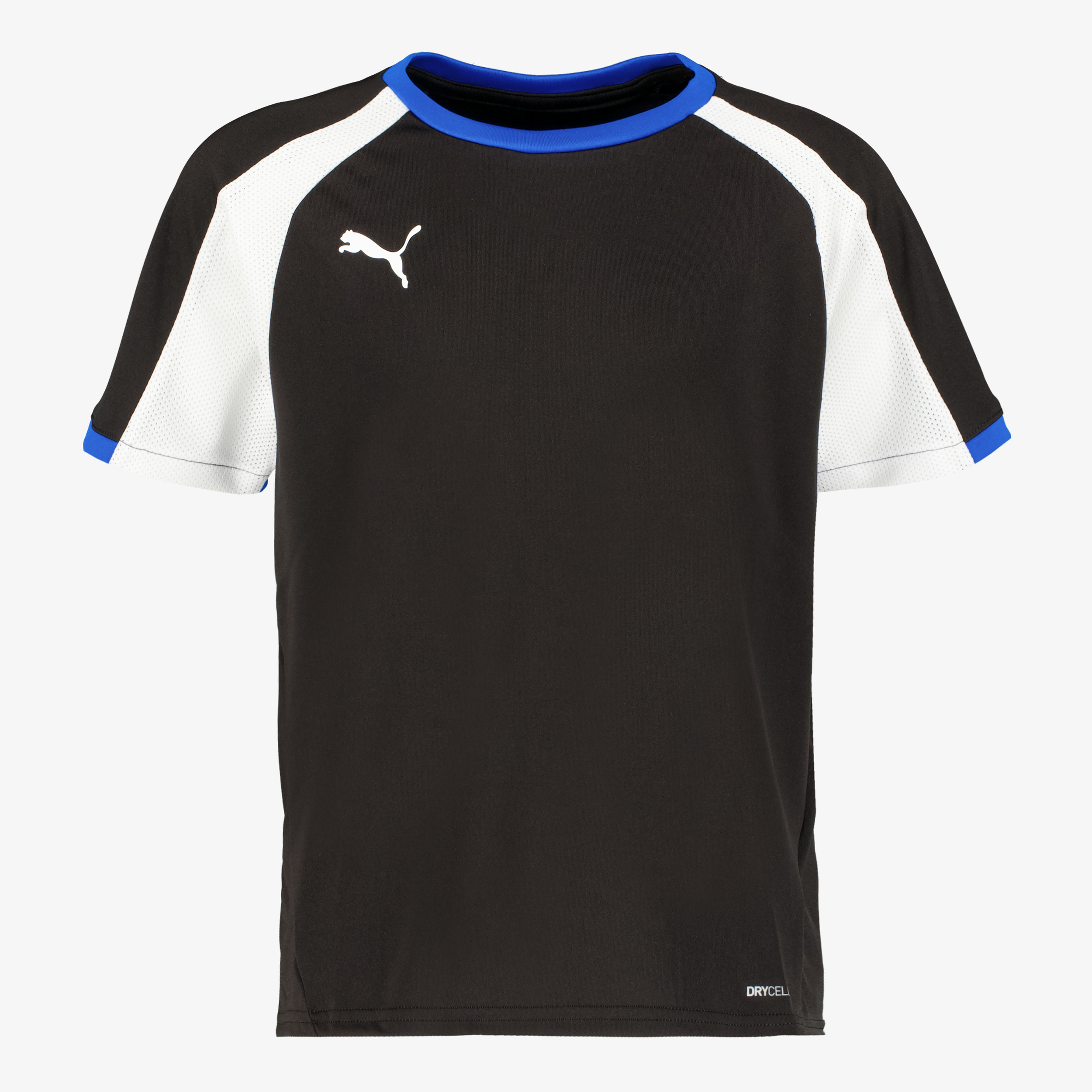 Puma IndividualLIGA Jersey kinder sport T-shirt zwart wit Puma IndividualLIGA Jersey kinder sport T-shirt zwart wit