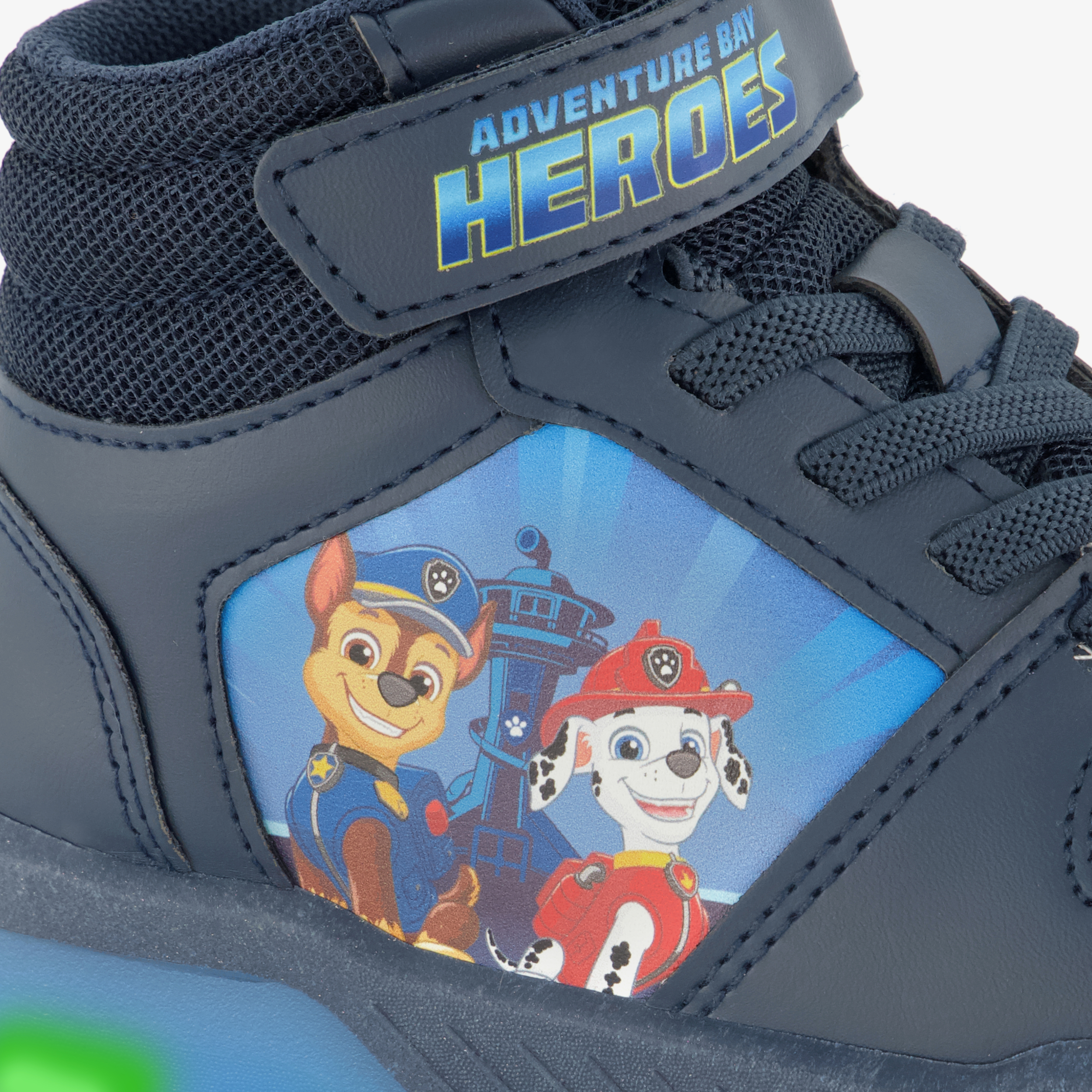 Paw Patrol hoge jongens sneakers met lichtjes blauw – foto 5