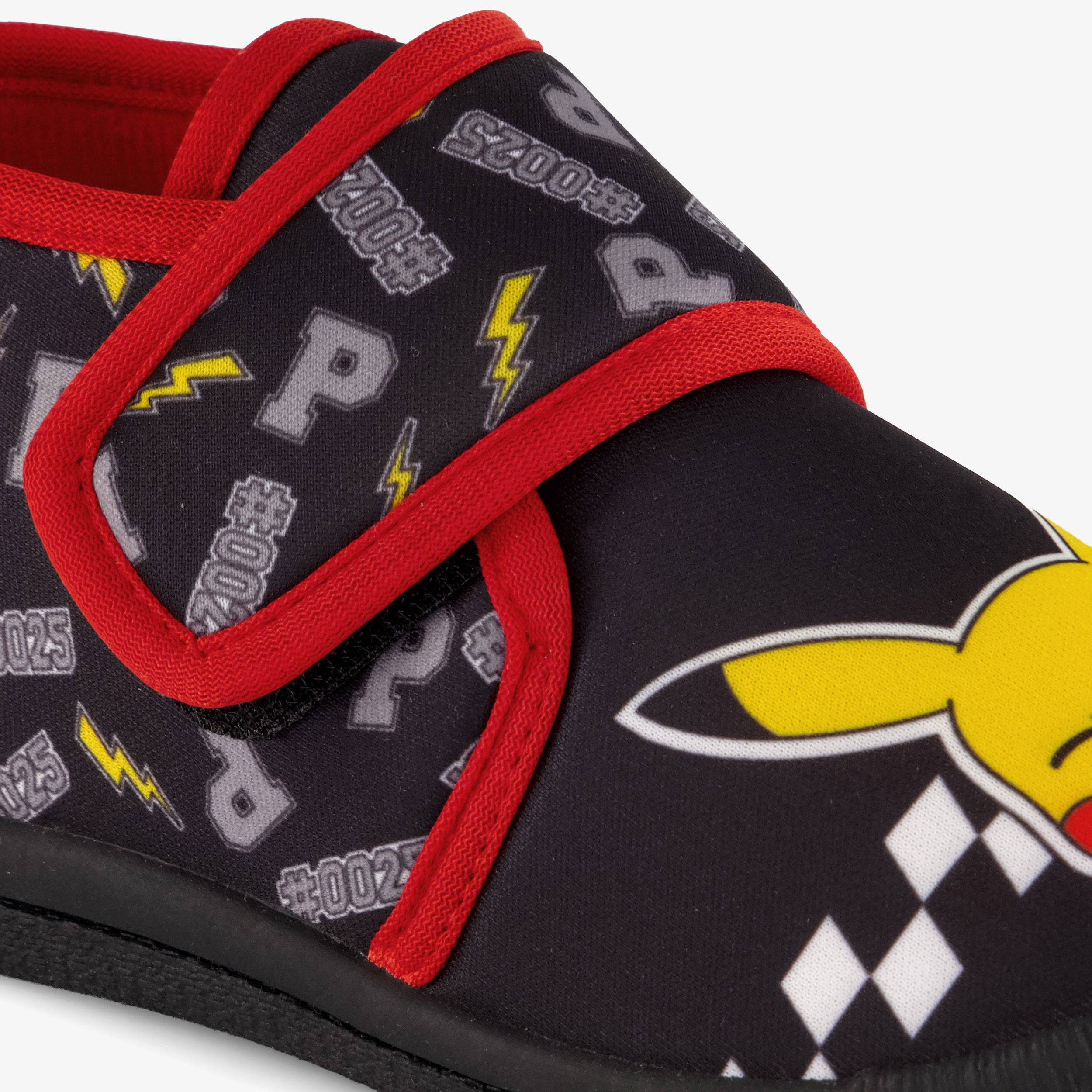Pokemon jongens pantoffels zwart met Pikachu – foto 5