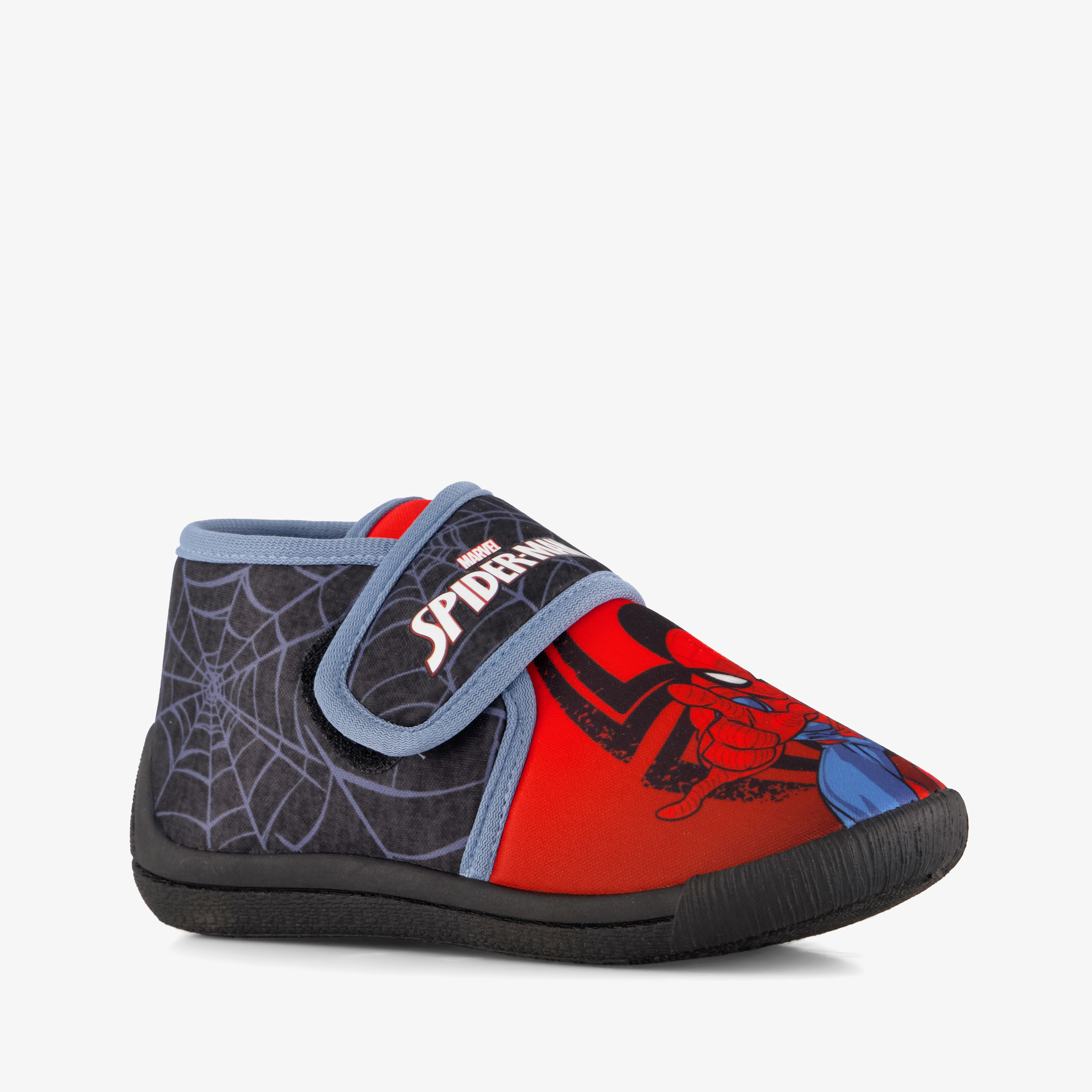 Spider-Man kinder pantoffels zwart rood meisjes