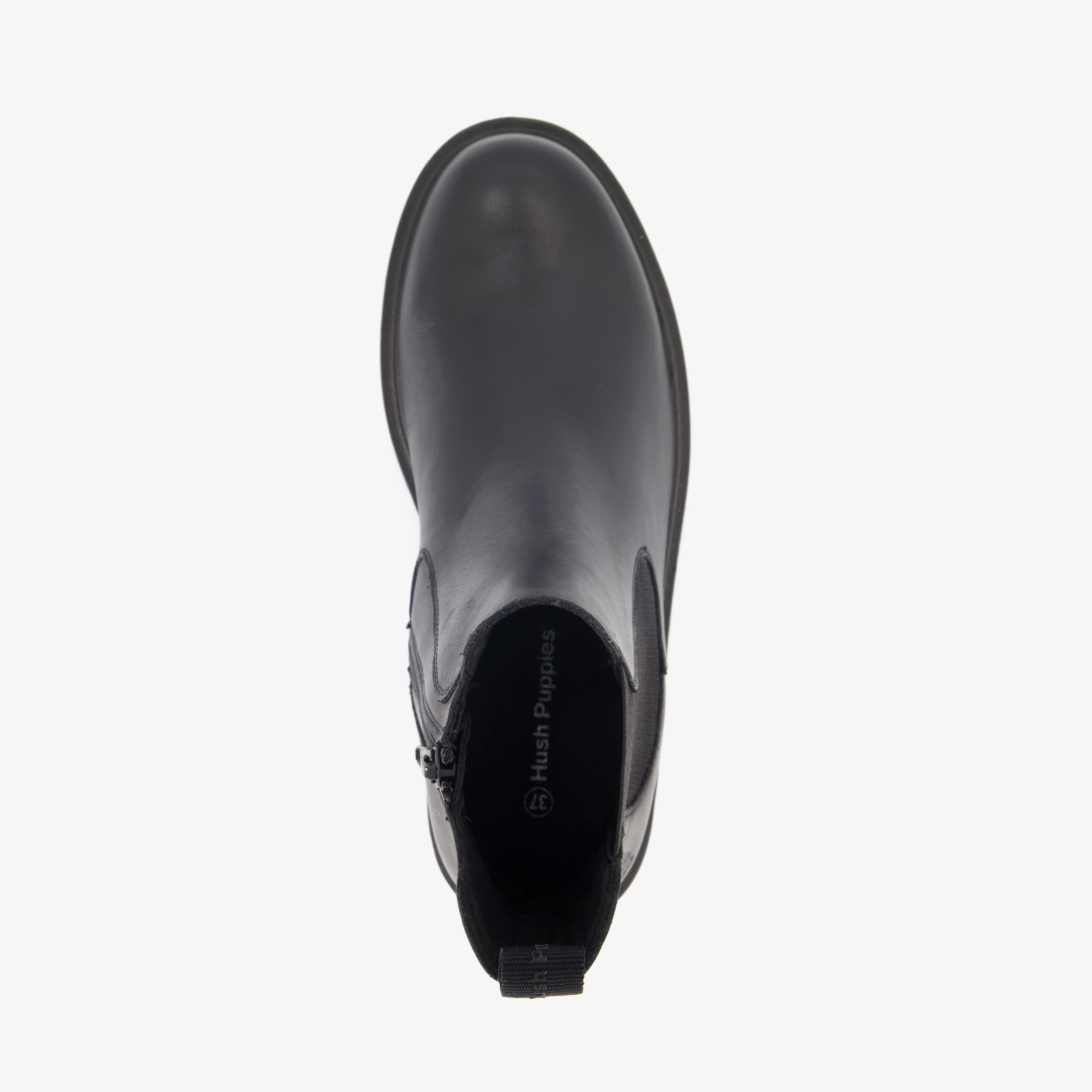 Hush Puppies leren dames Chelsea boots zwart – foto 4