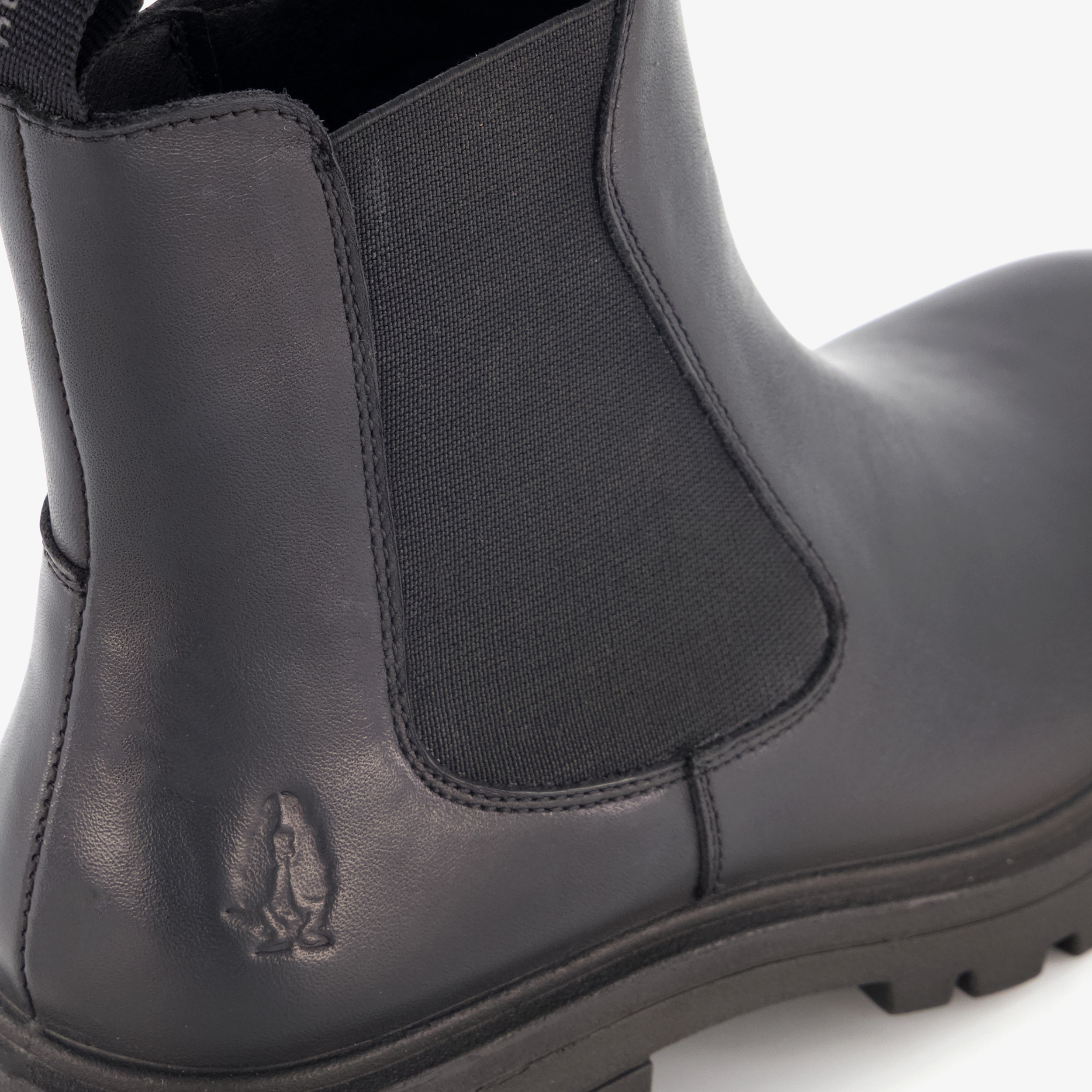 Hush Puppies leren dames Chelsea boots zwart – foto 5