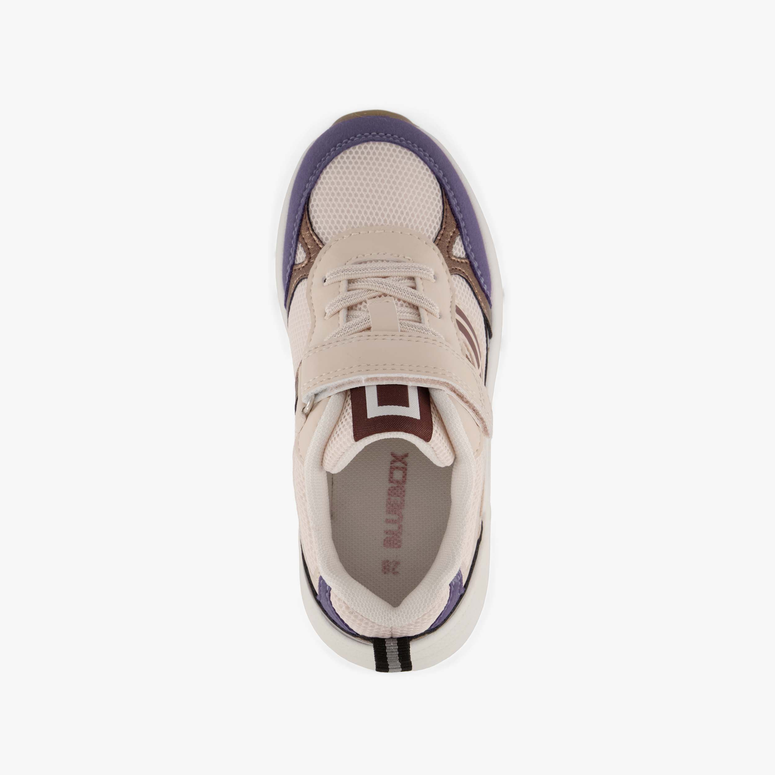 Blue Box meisjes sneakers beige paars – foto 4