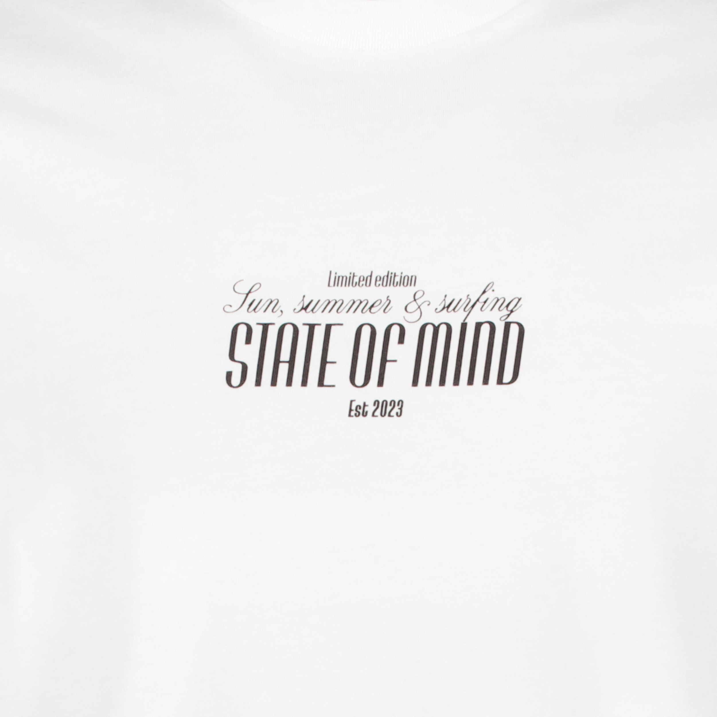 JJ REBEL heren T-shirt met backprint wit t-shirts & tops – foto 2