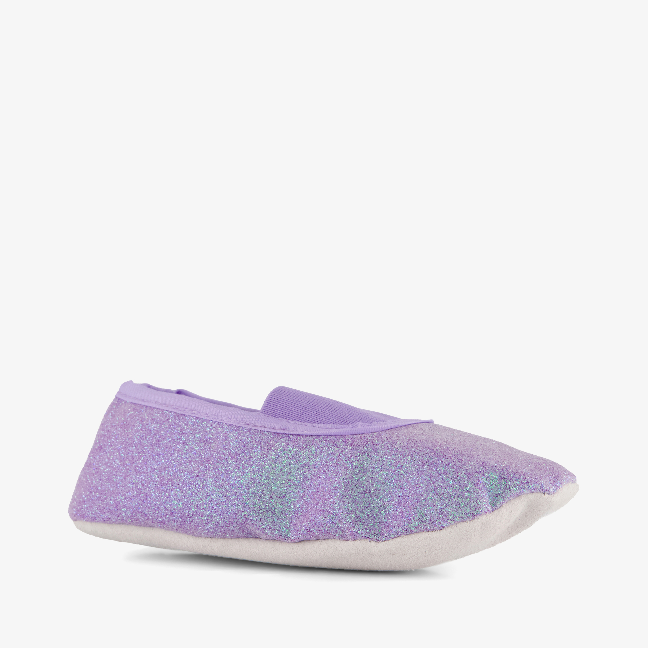 Chicane balletschoenen paars met glitters meisjes gymschoenen