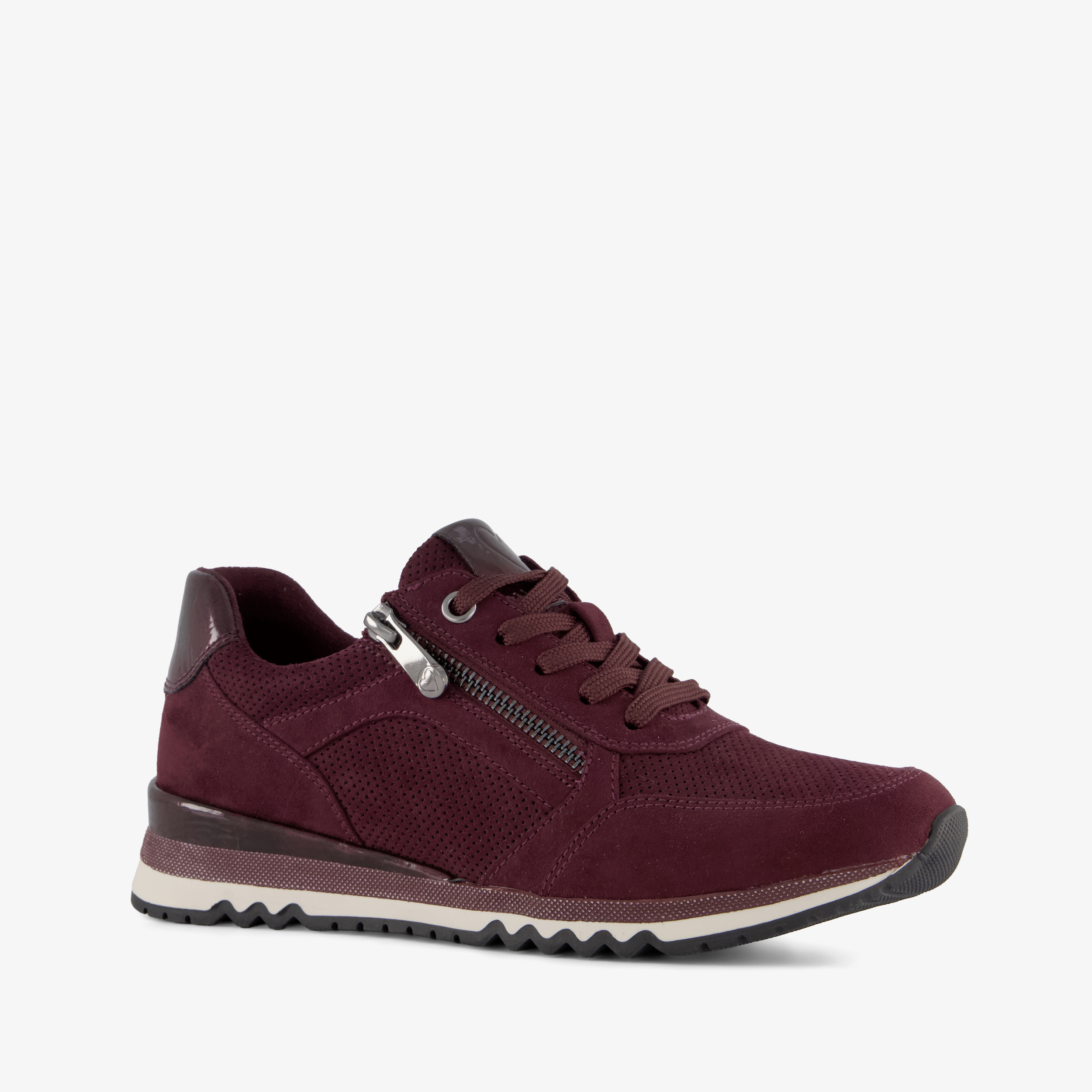 Marco Tozzi dames sneakers bordeaux