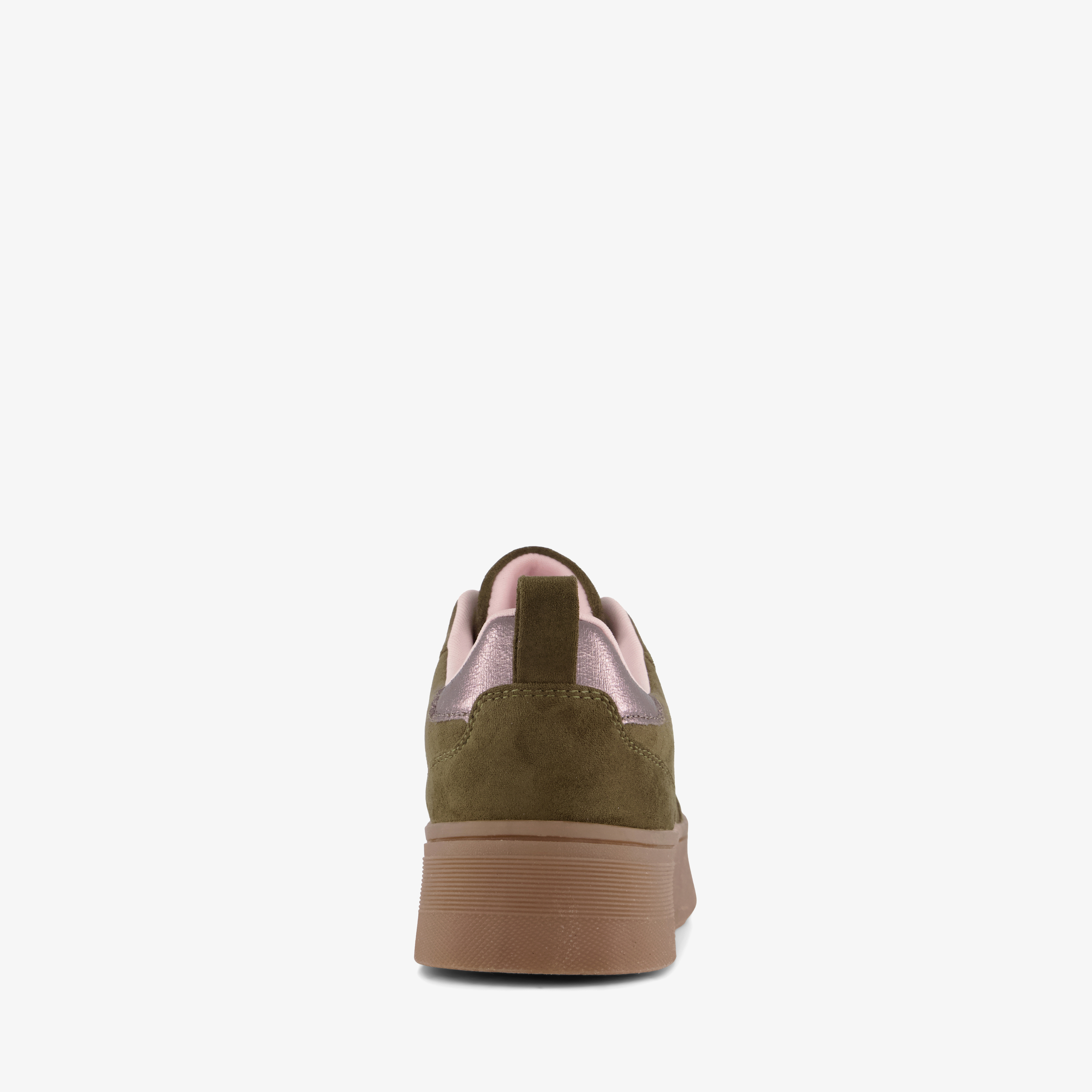 Blue Box dames sneakers donkergroen roze – foto 2