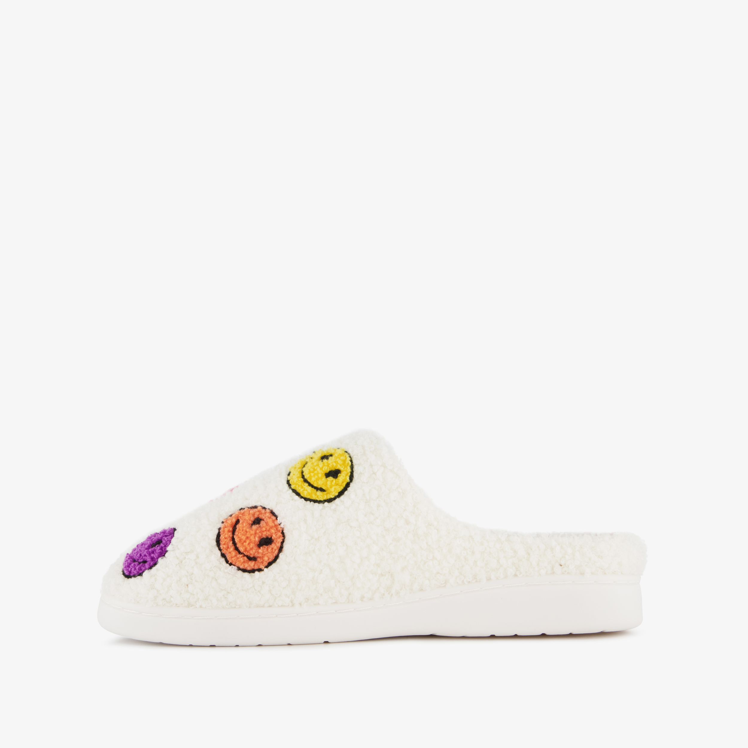 Thu!s teddy smiley sloffen voor dames - beige