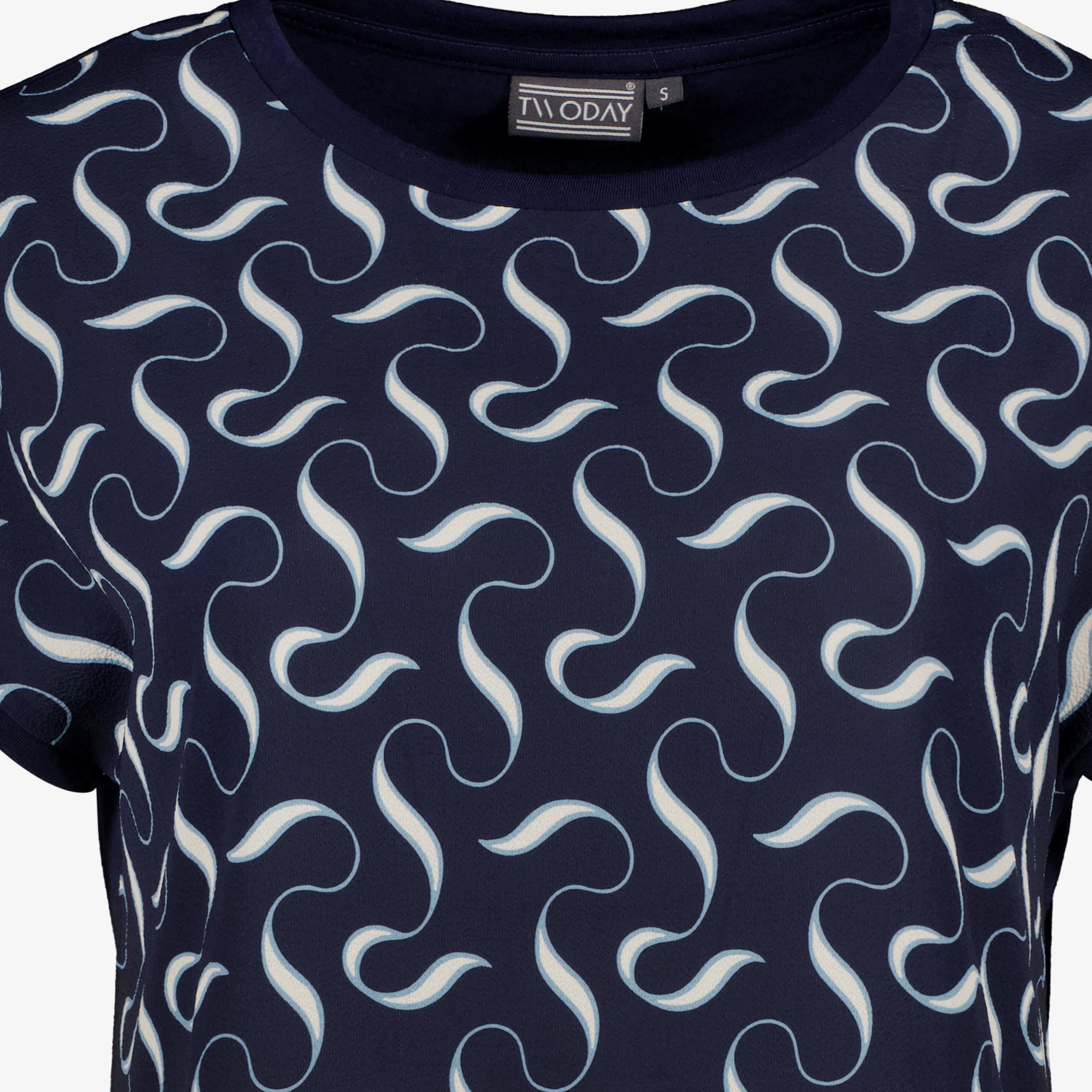 TwoDay dames T-shirt met print blauw t-shirts & tops – foto 2