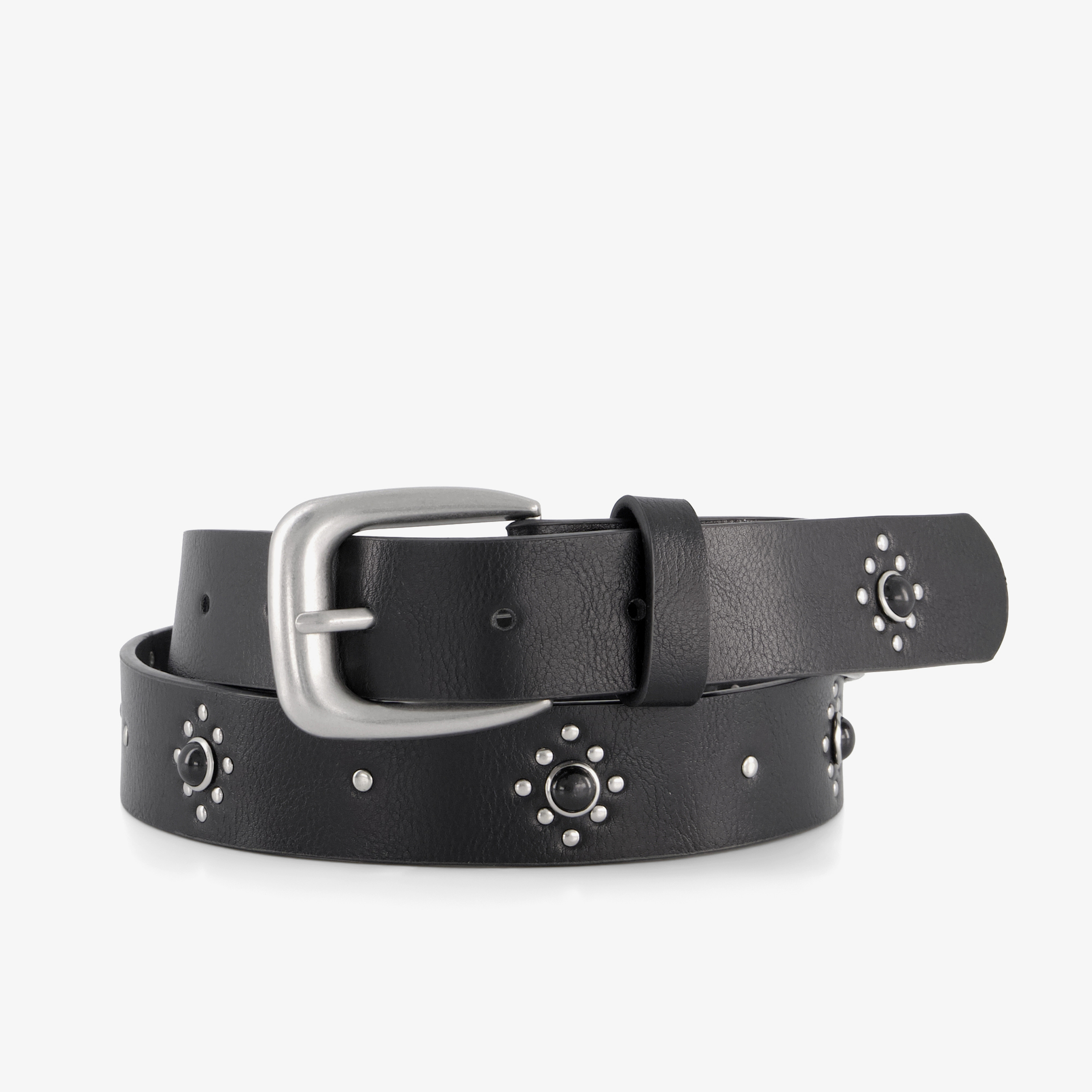 Dames riem zwart