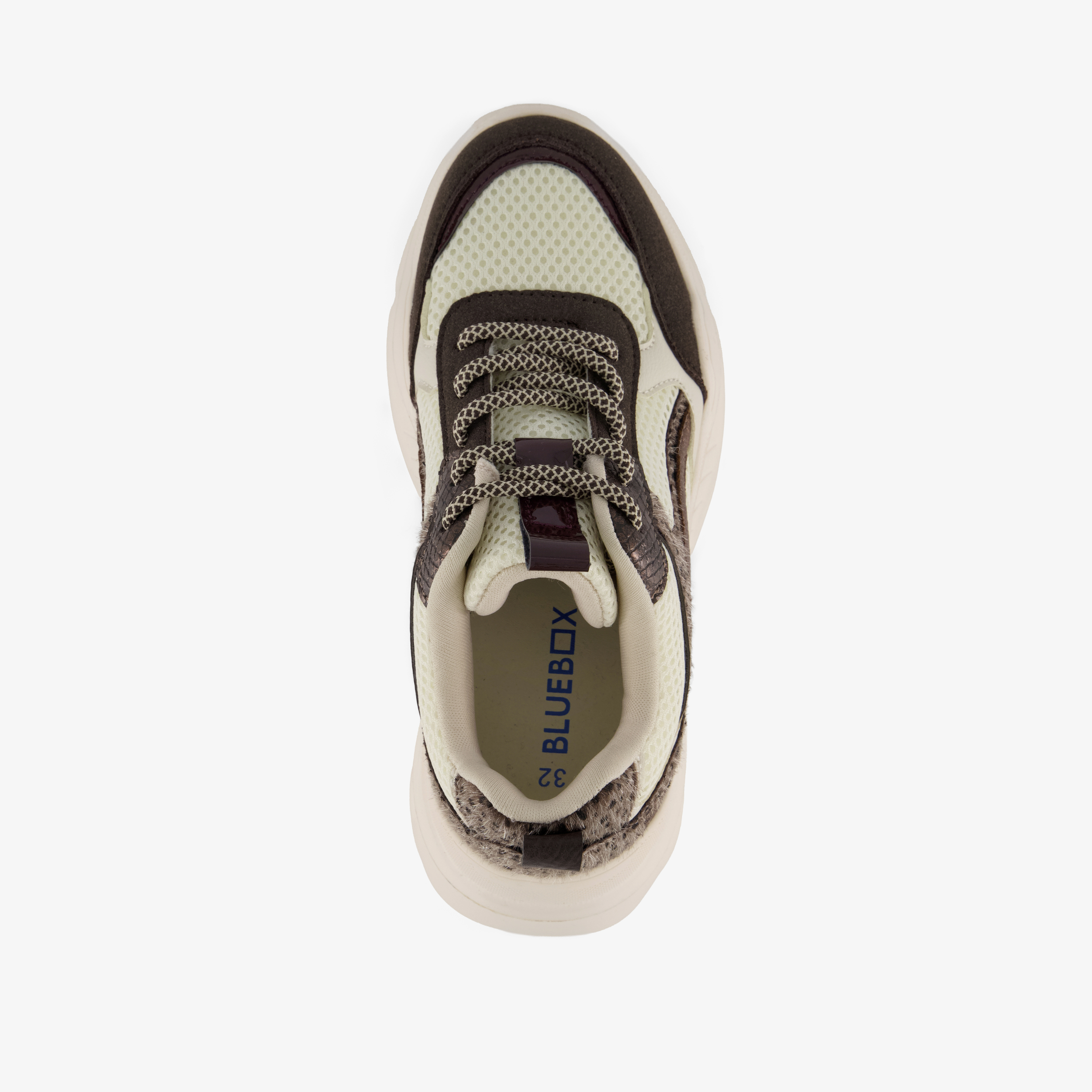 Blue Box meisjes dad sneakers beige bruin – foto 4