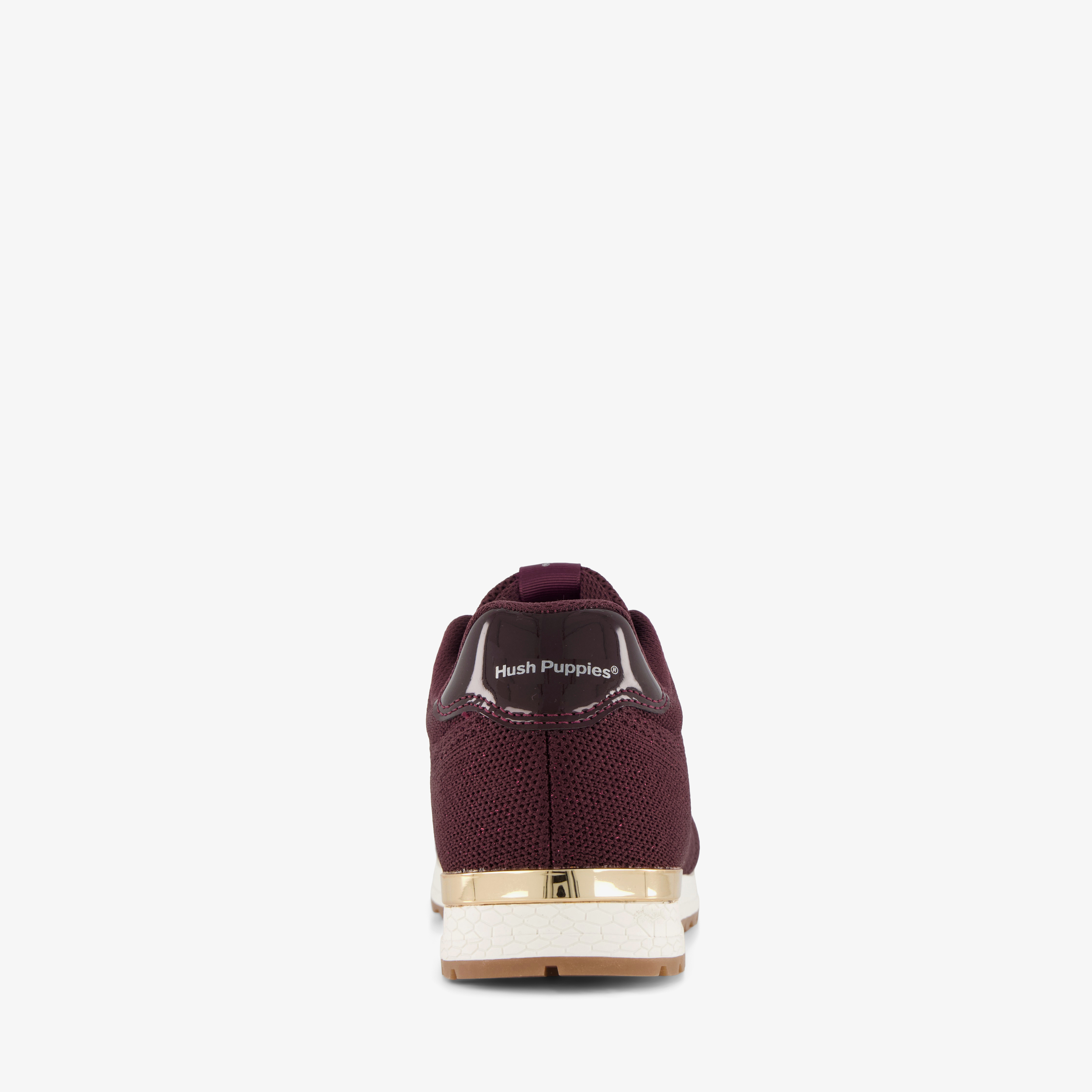 Hush puppies sneakers dames brodeauxrood – foto 2