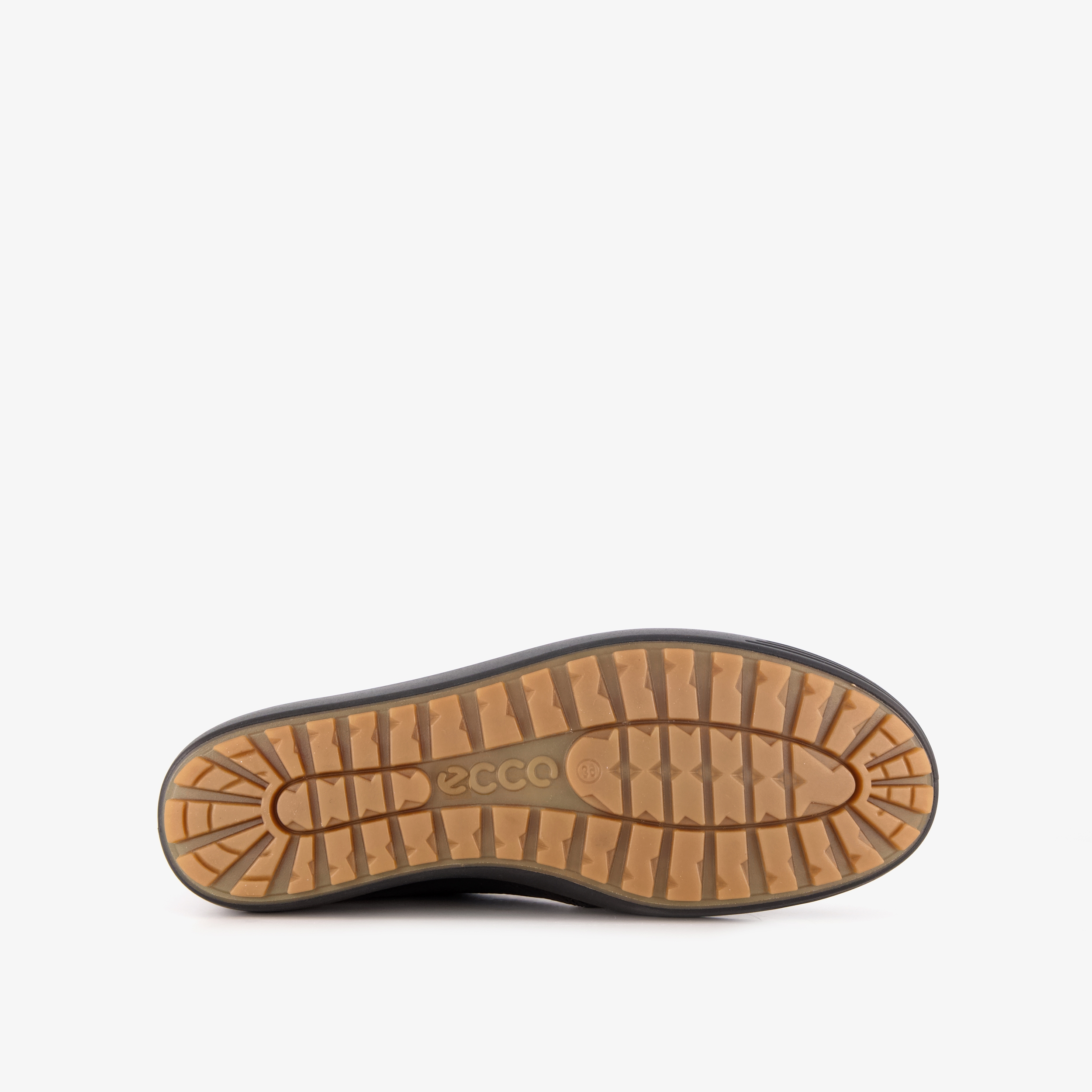 ECCO Soft 7 Tred leren dames veterschoenen zwart – foto 3