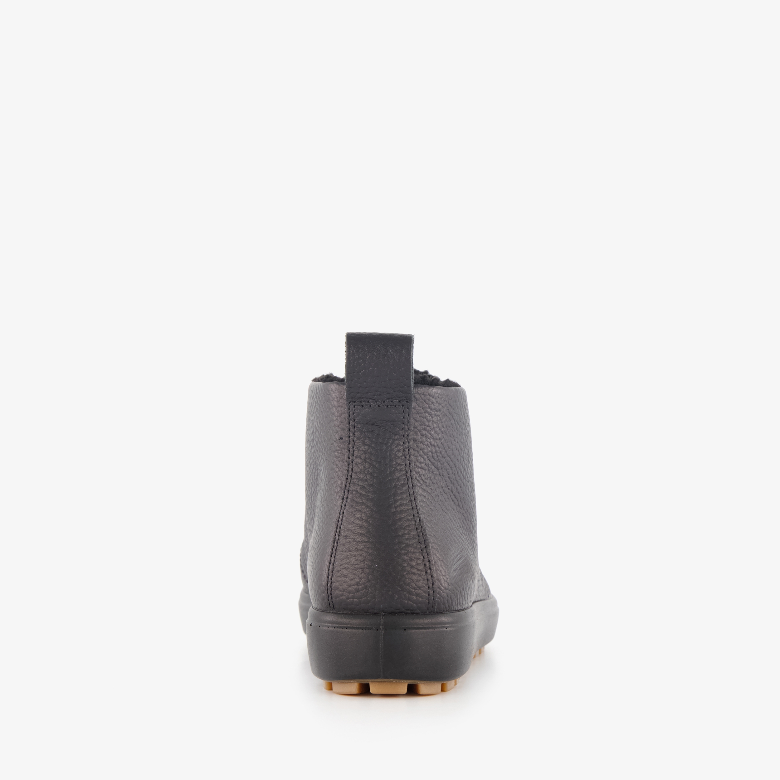 ECCO Soft 7 Tred leren dames veterschoenen zwart – foto 2