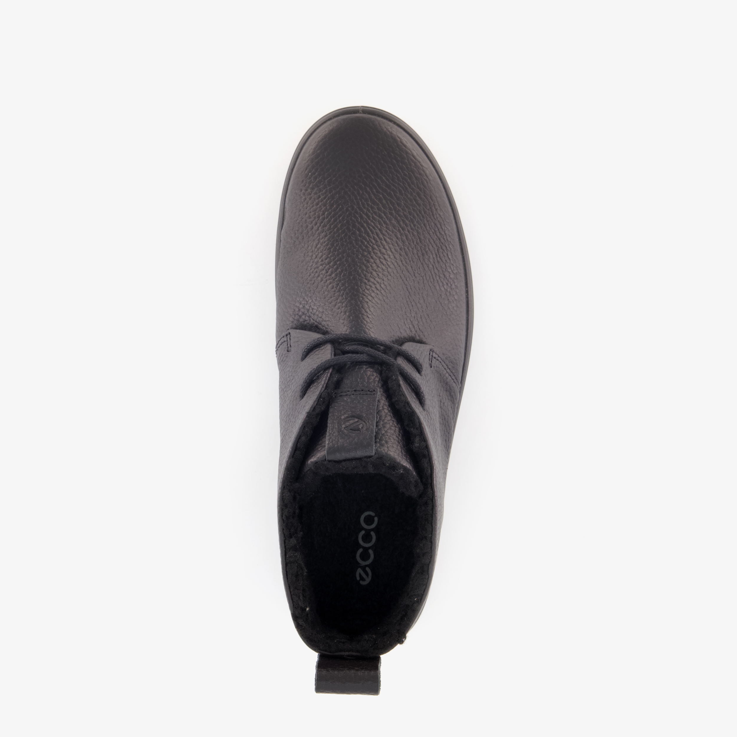 ECCO Soft 7 Tred leren dames veterschoenen zwart – foto 4