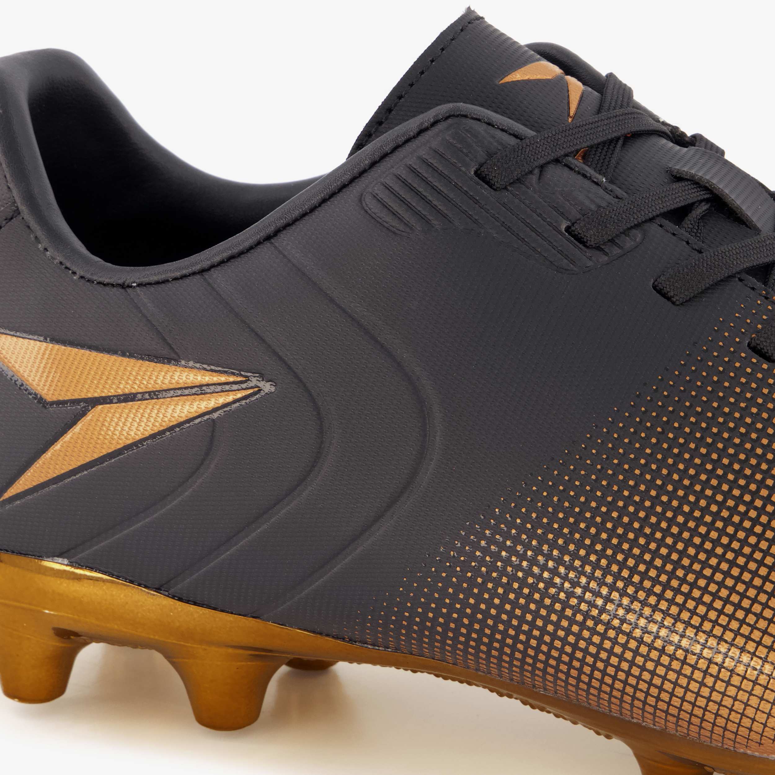 Dutchy voetbalschoenen FG heren zwart brons sportschoenen – foto 5