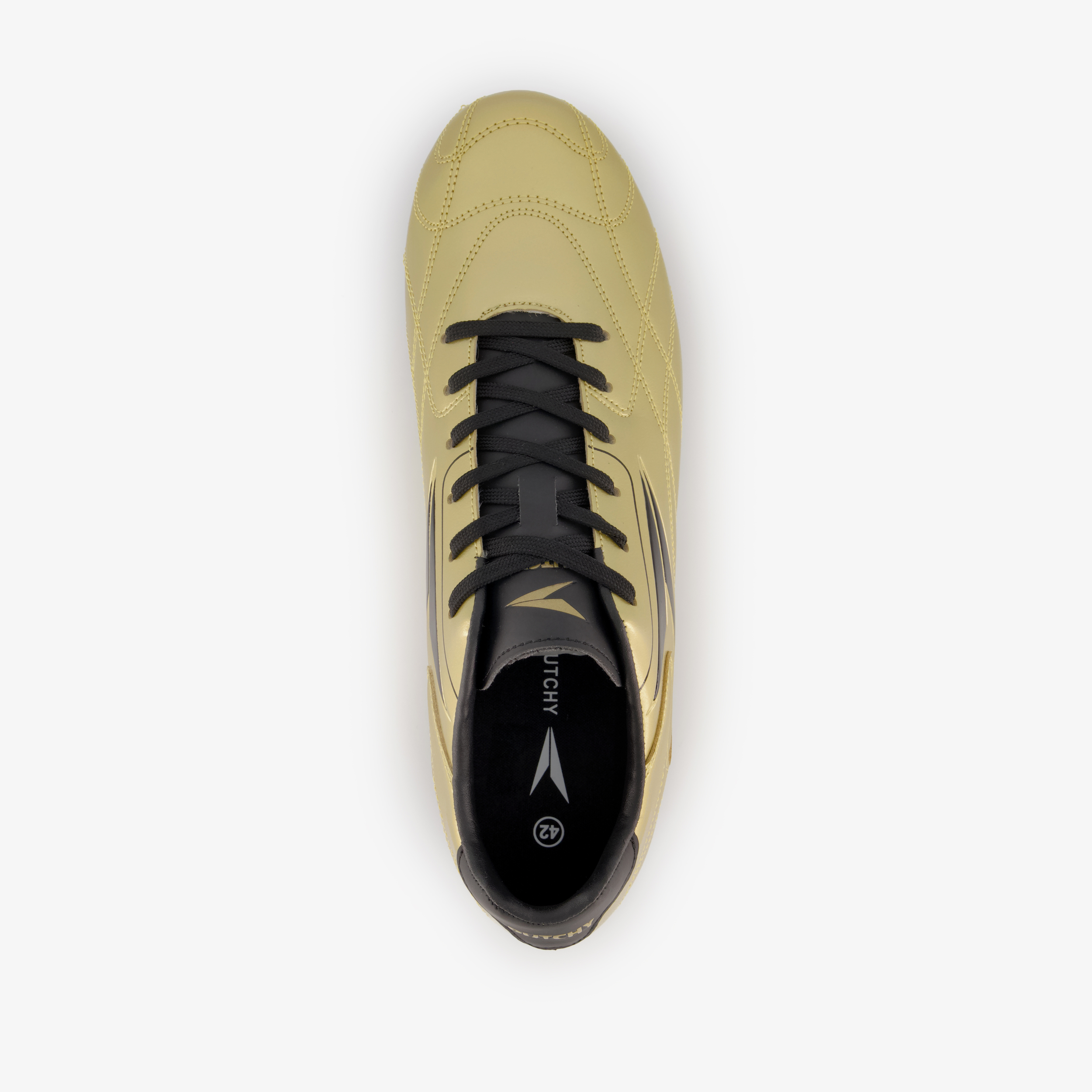 Dutchy FG heren voetbalschoenen goud veldschoenen – foto 4