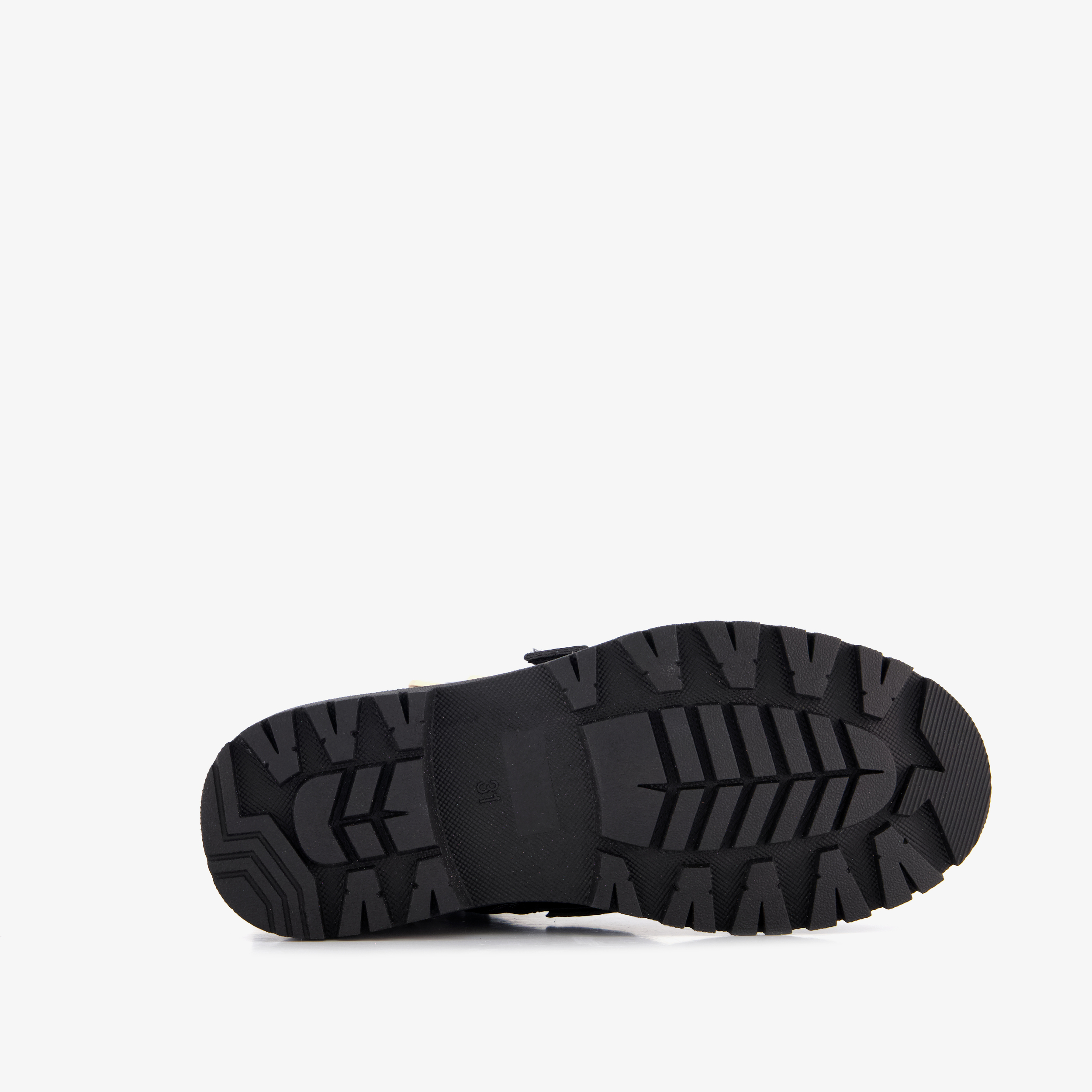 Blue Box meisjes biker boots zwart met hartjes gespen enkellaarzen – foto 3