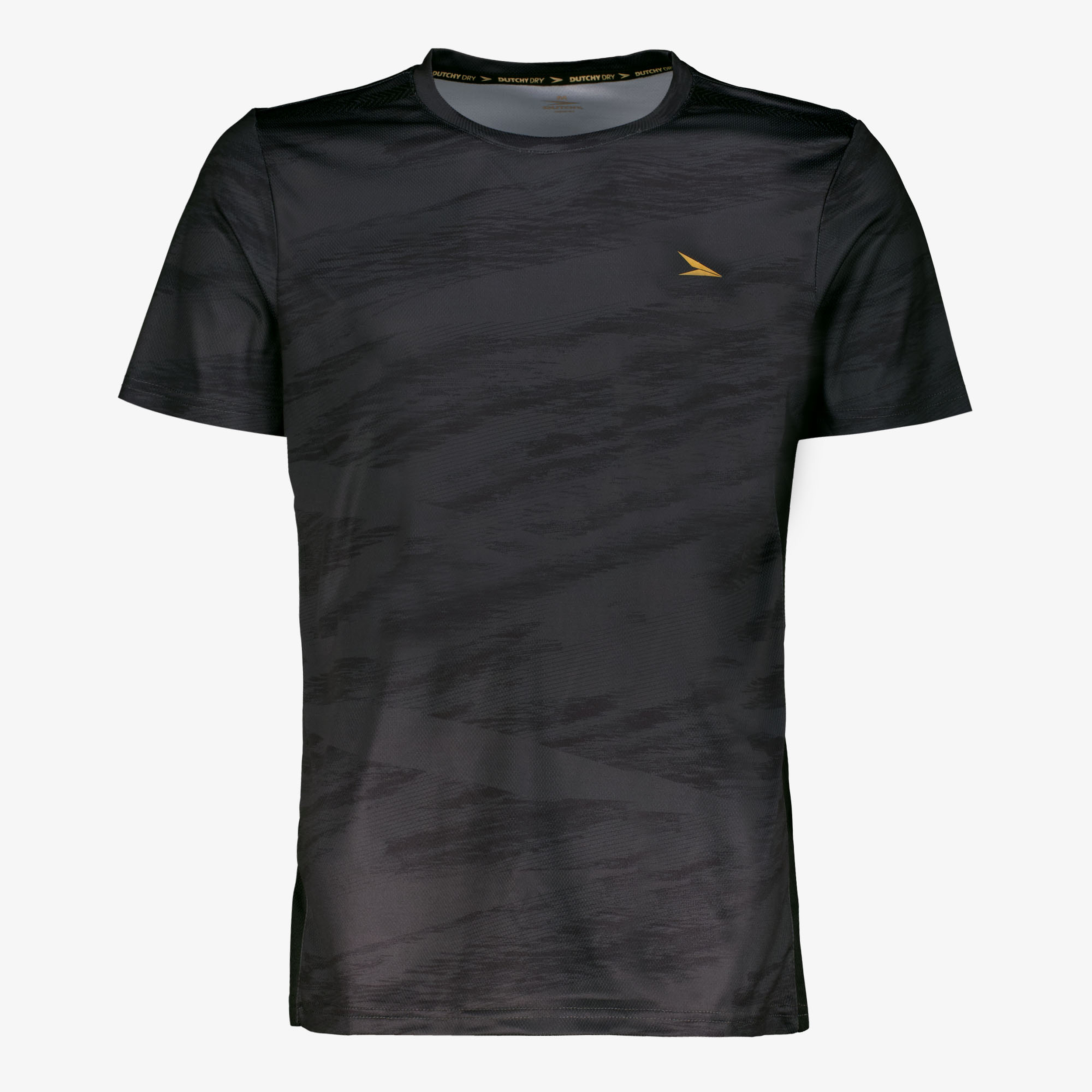 Dutchy Dry heren voetbal T-shirt zwart sport & spel