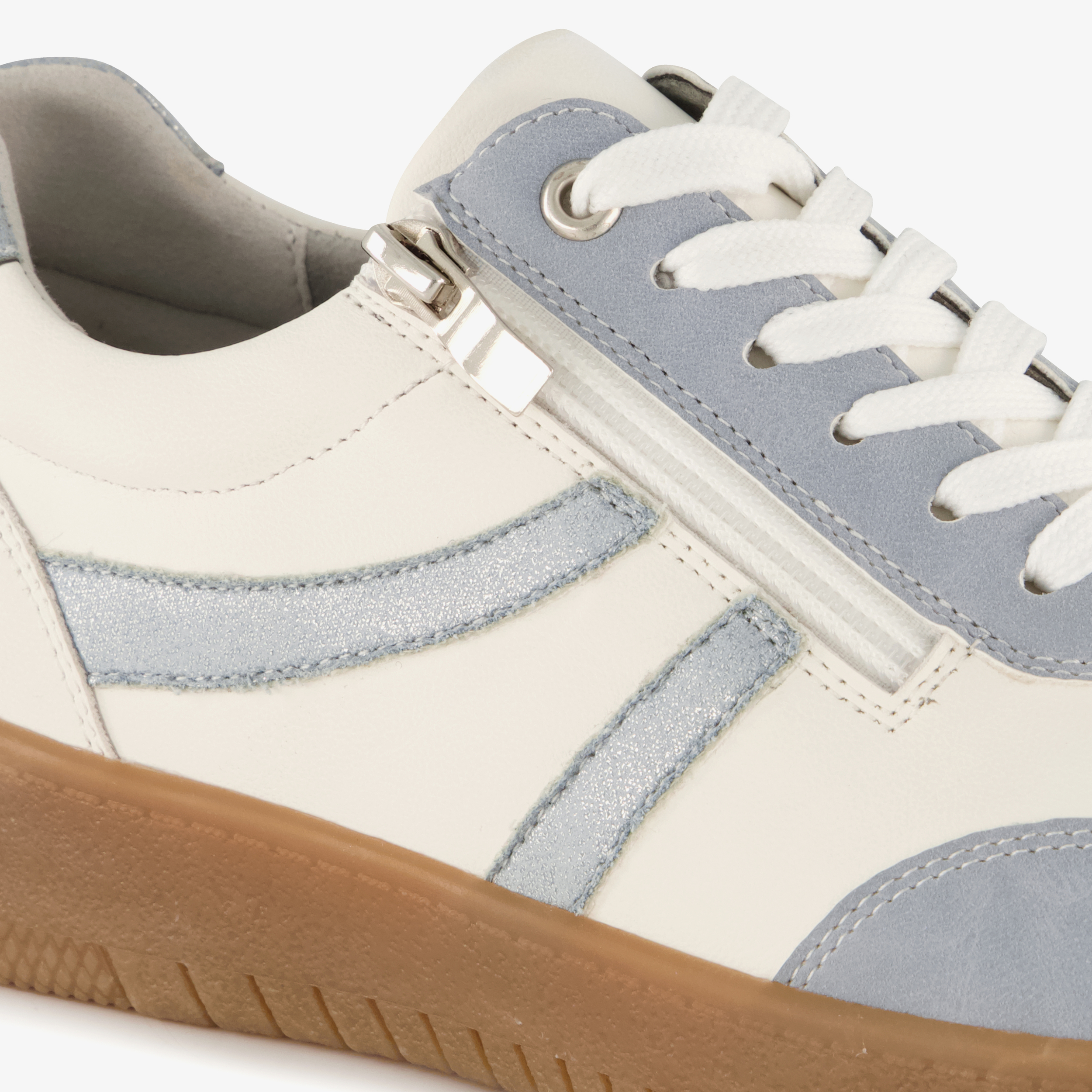 Natuform dames sneakers blauw wit – foto 5