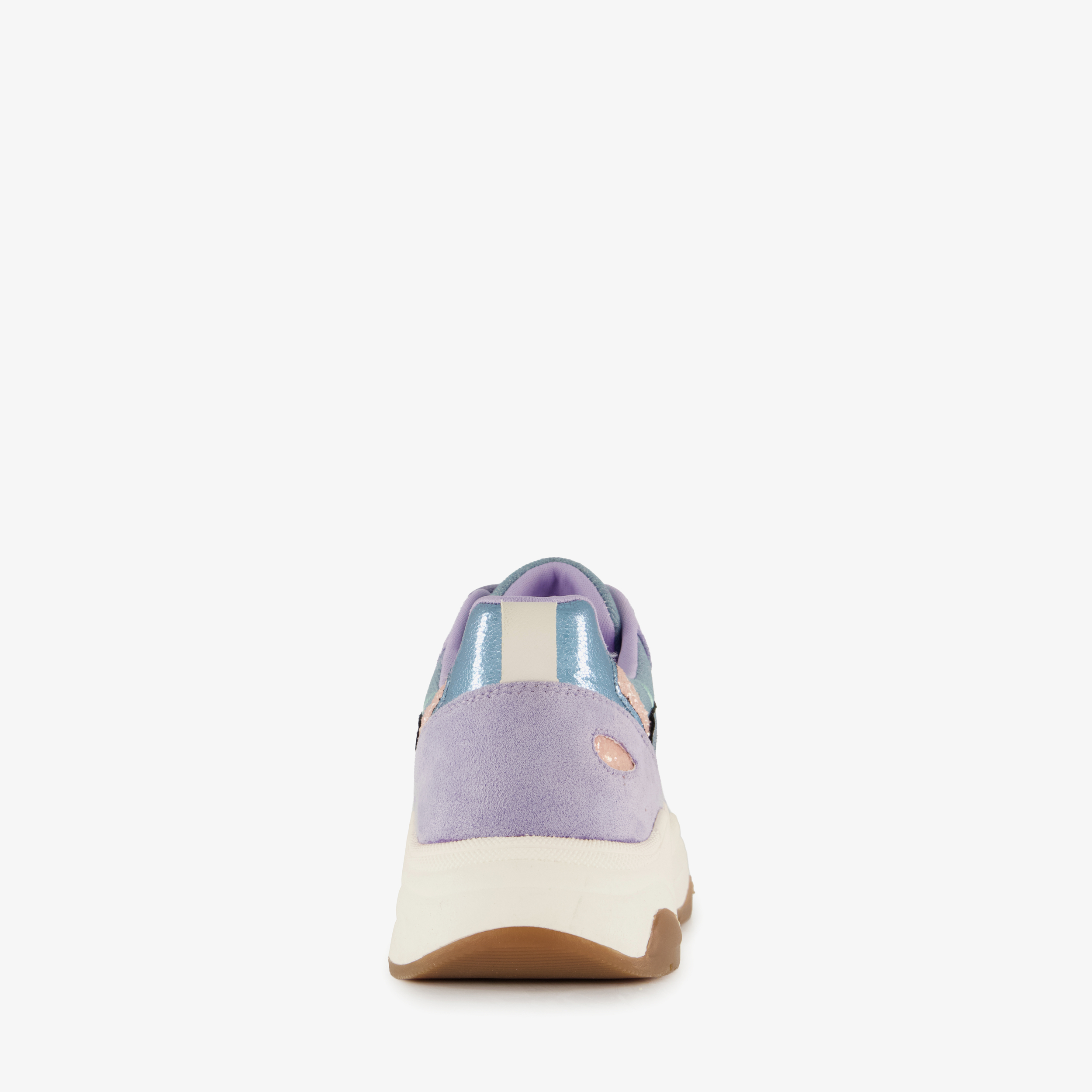 Blue Box dames dad sneakers denim lila – foto 2