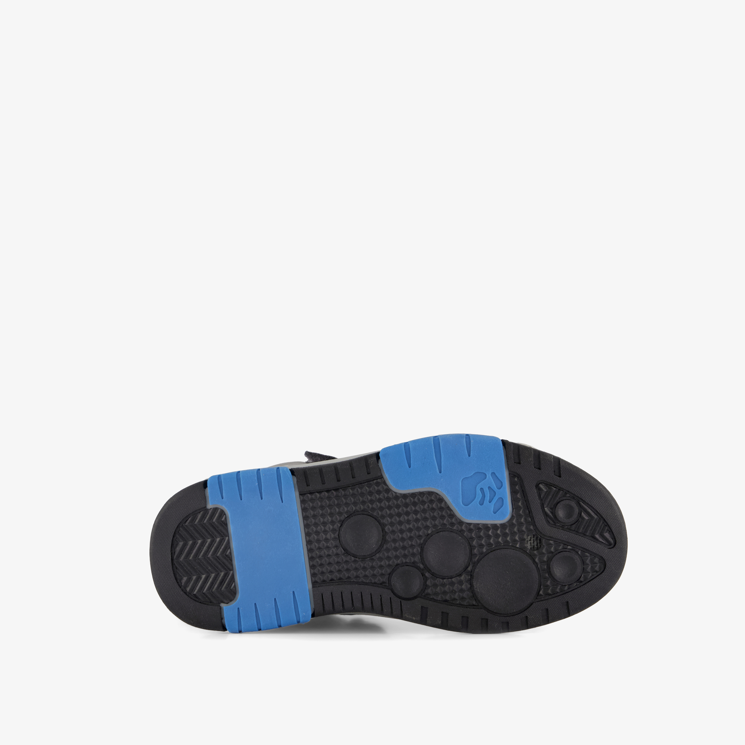 Blue Box hoge jongens sneakers grijs blauw – foto 3