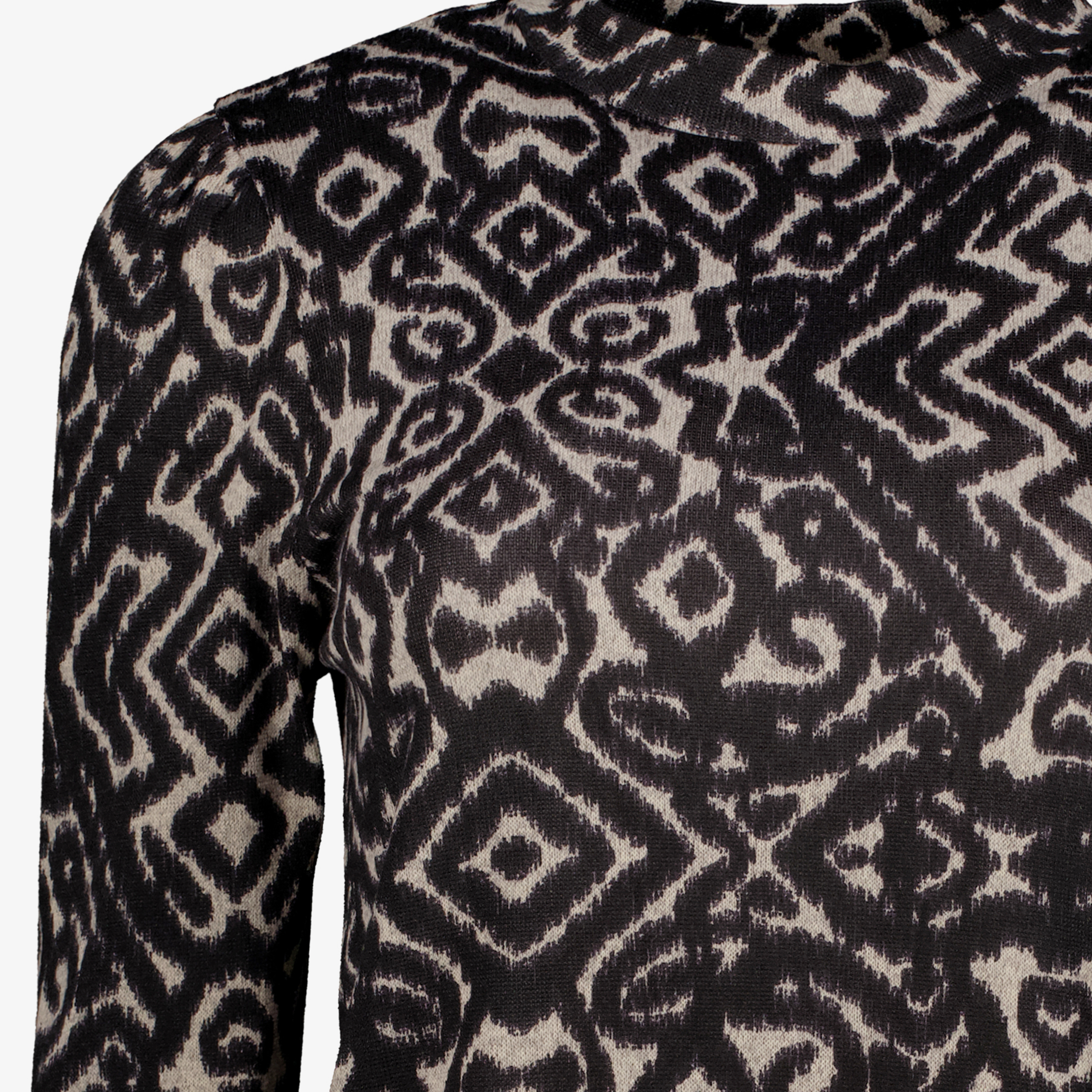 TwoDay dames top met print zwart beige t-shirts & tops – foto 2