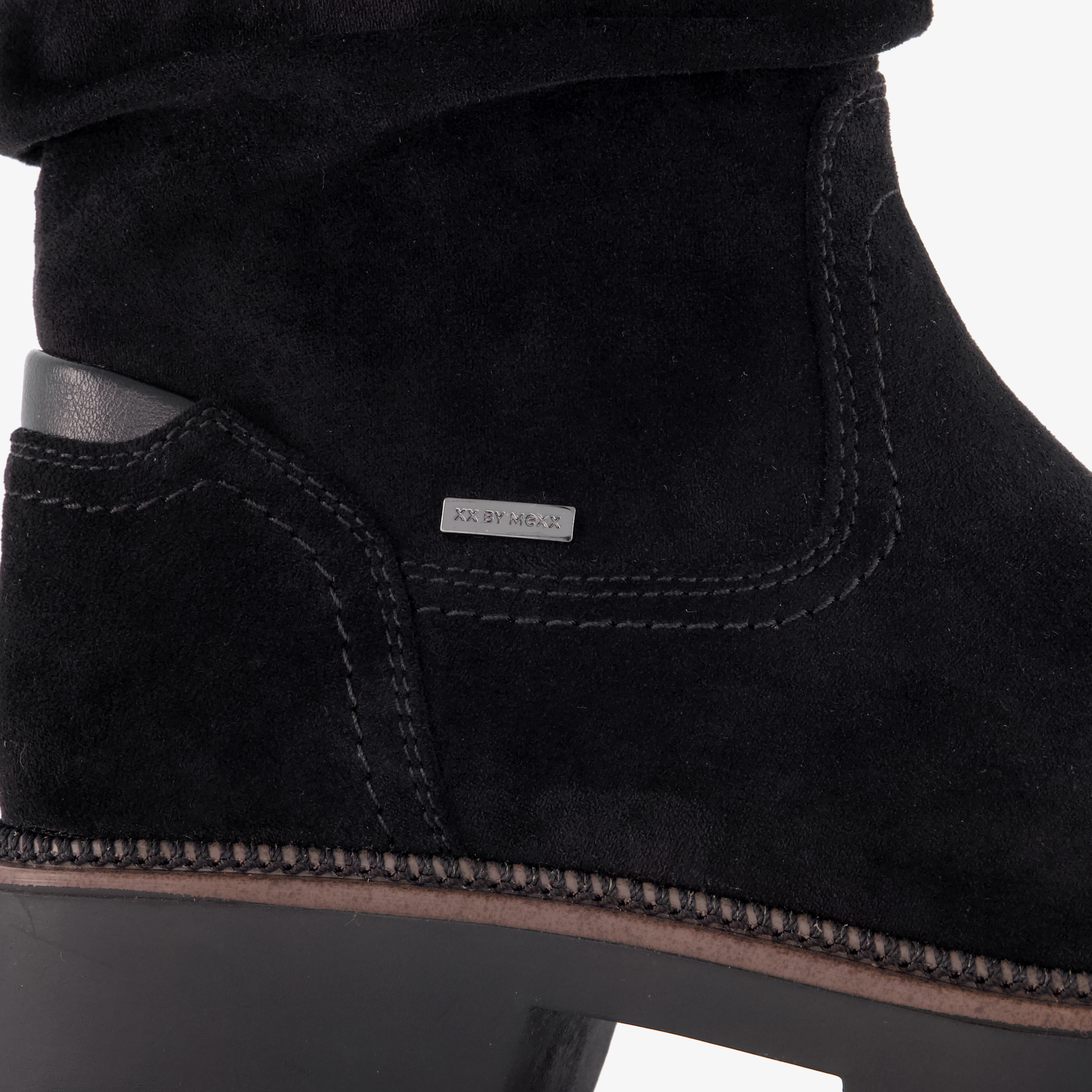XX By Mexx gevoerde dames boots zwart enkellaarzen – foto 5