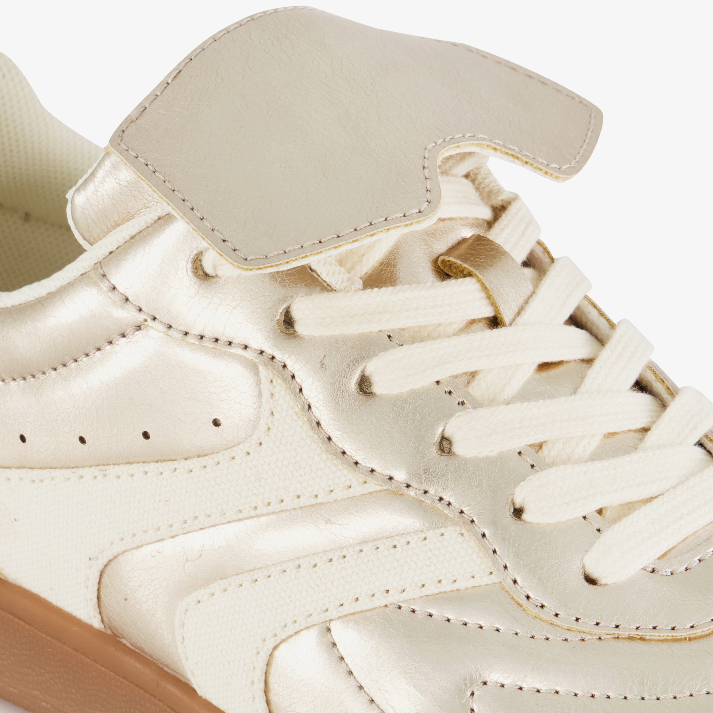 Blue Box dames sneakers goud wit – foto 5