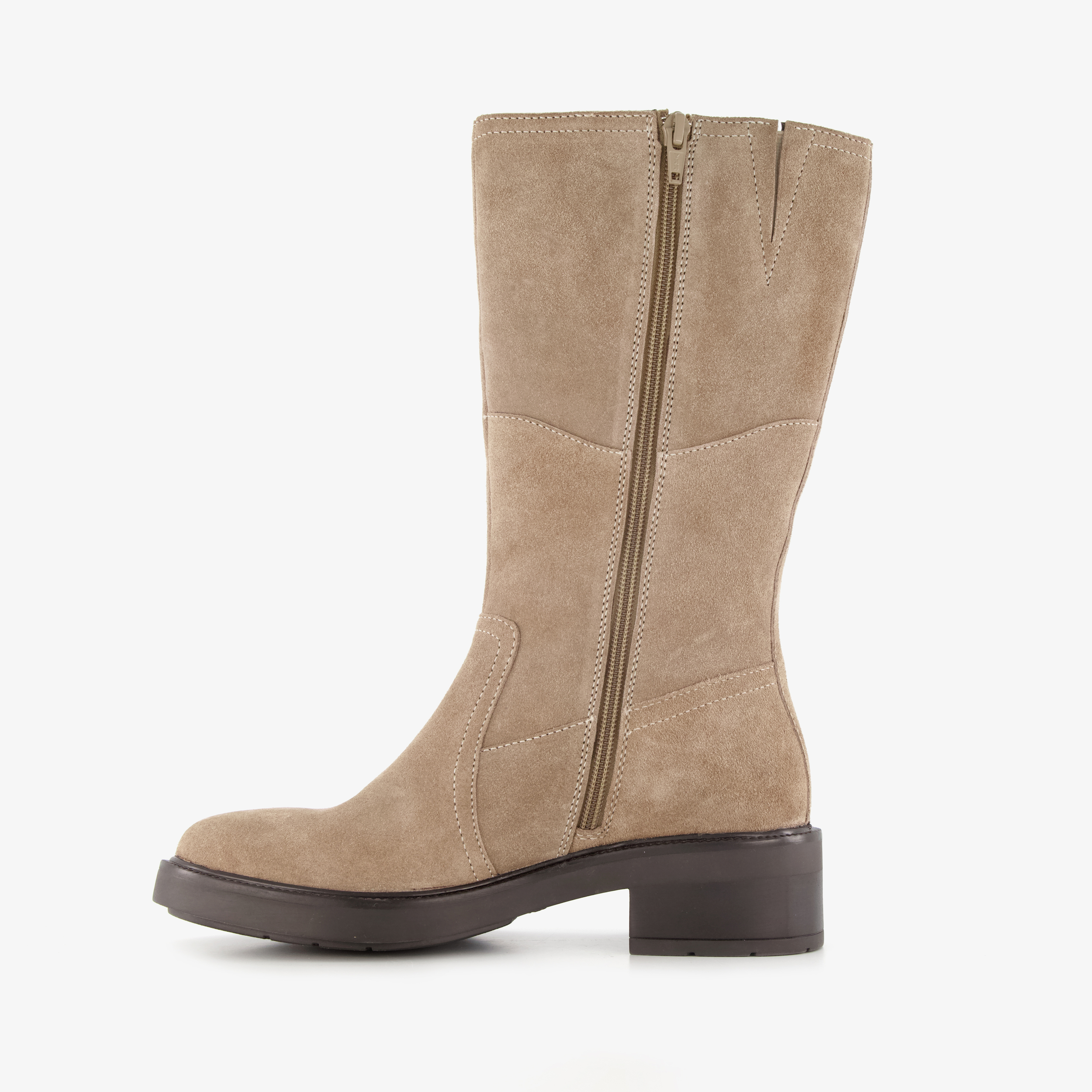 Harper suède dames laarzen beige