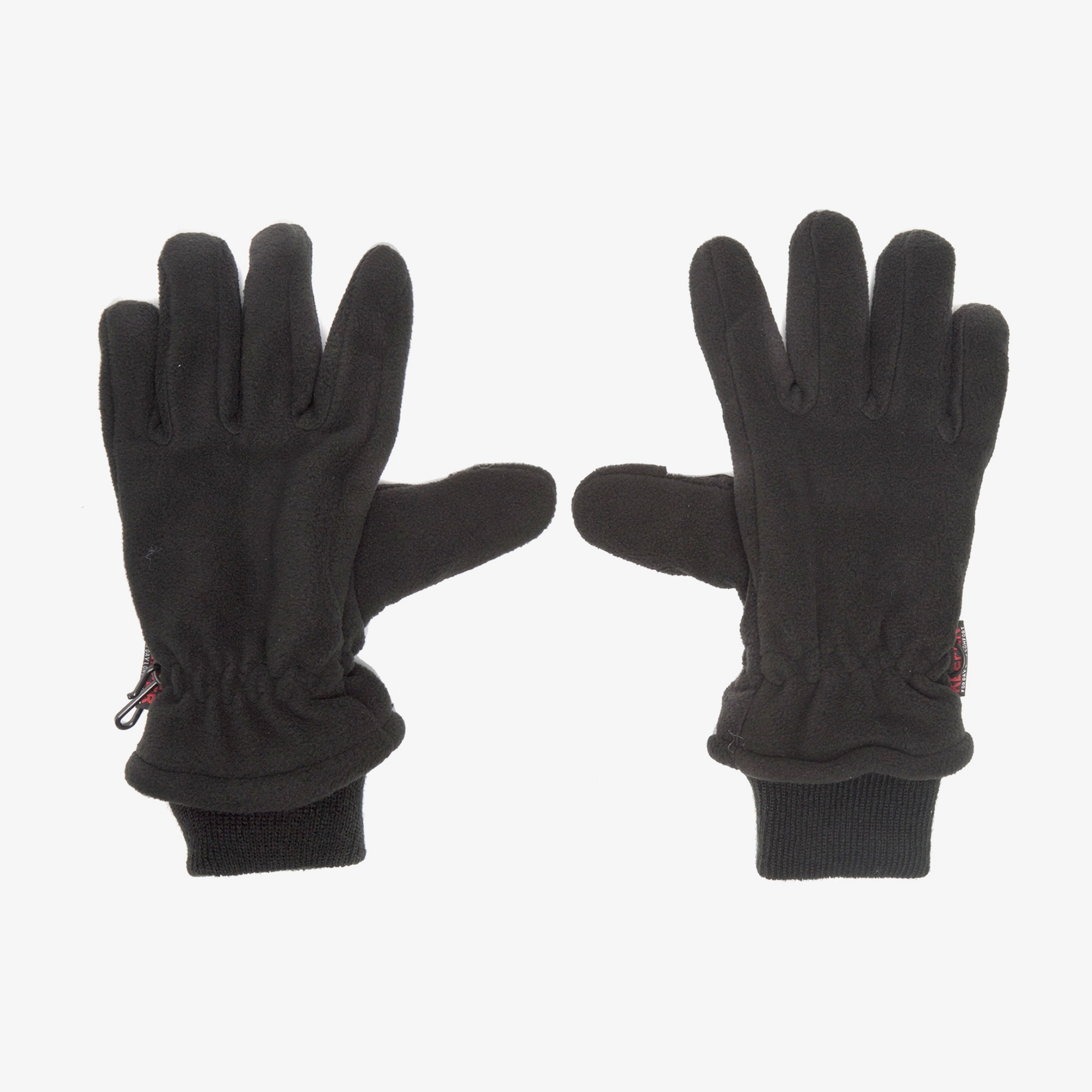 Fleece handshoenen zwart dames truien & vesten