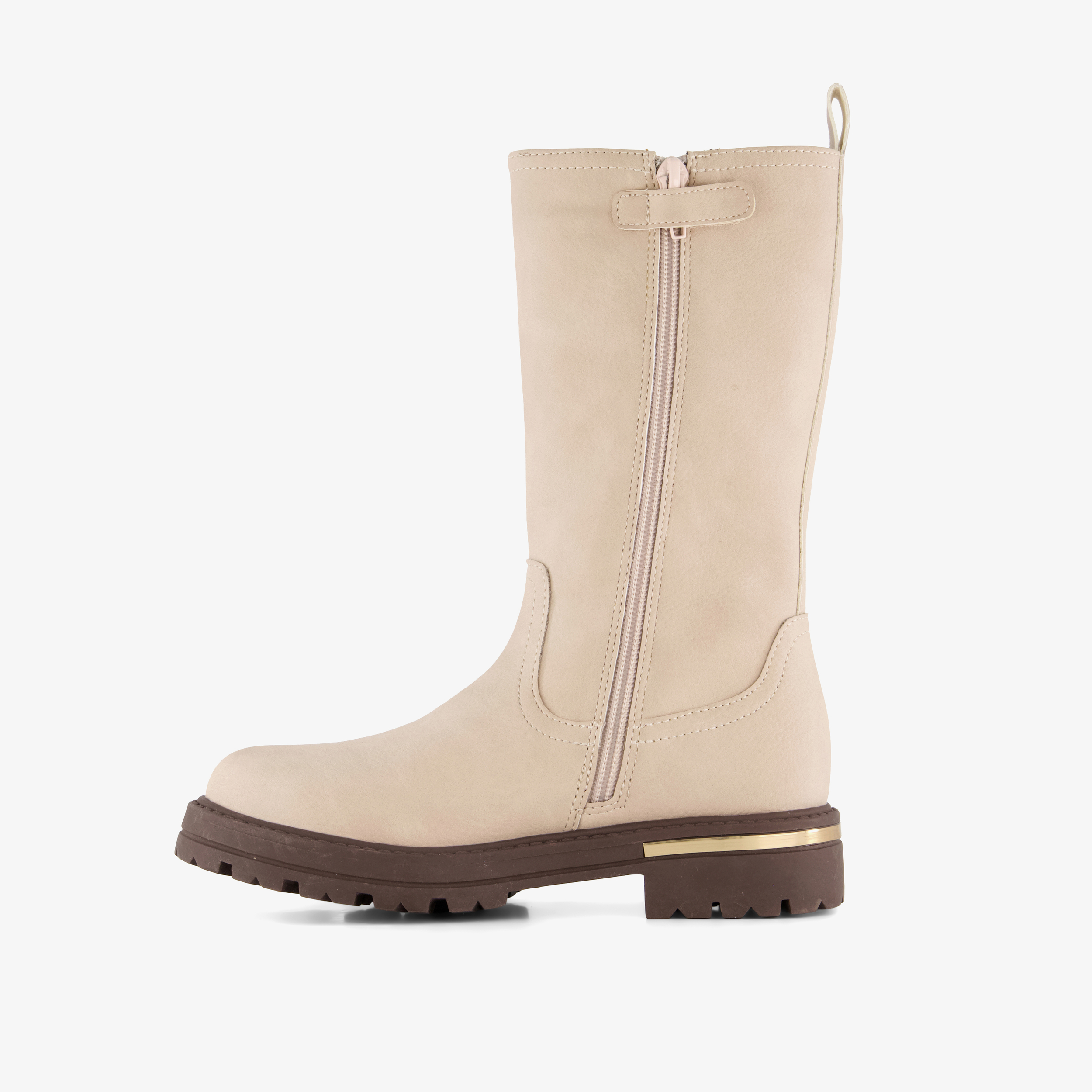 Blue Box hoge meisjes laarzen beige