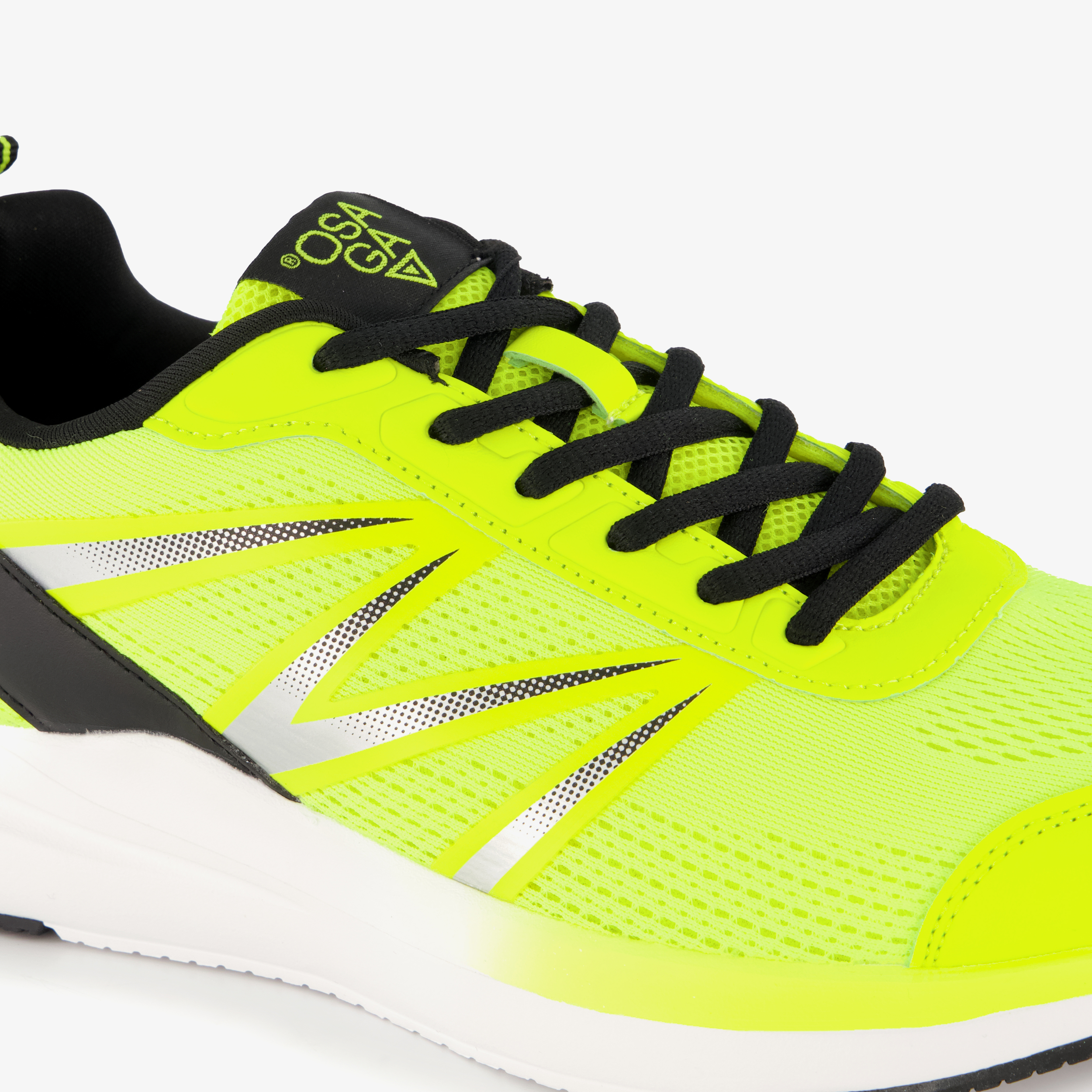 Osaga heren hardloopschoenen geel zwart – foto 5
