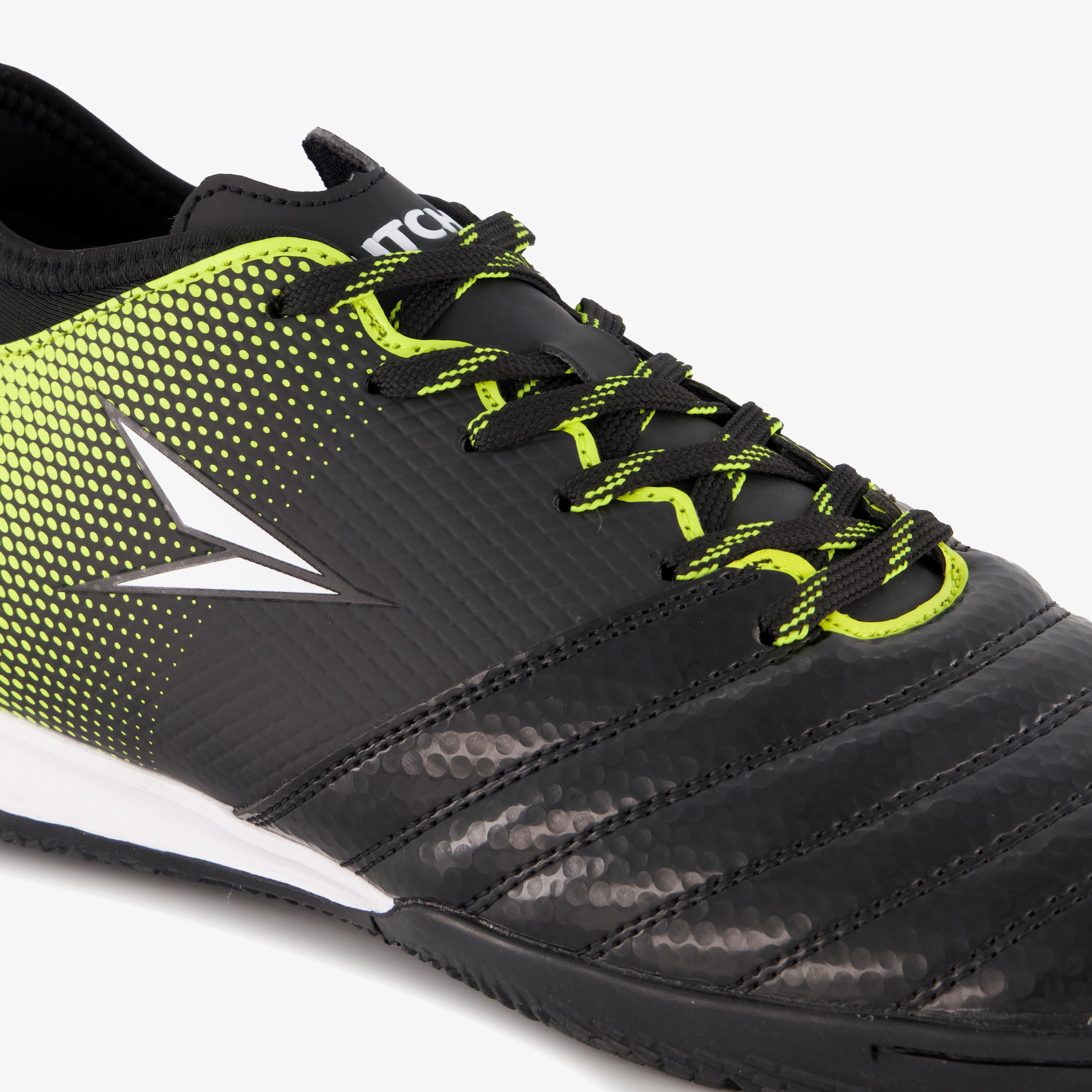 Dutchy IC heren zaalschoenen zwart groen – foto 5