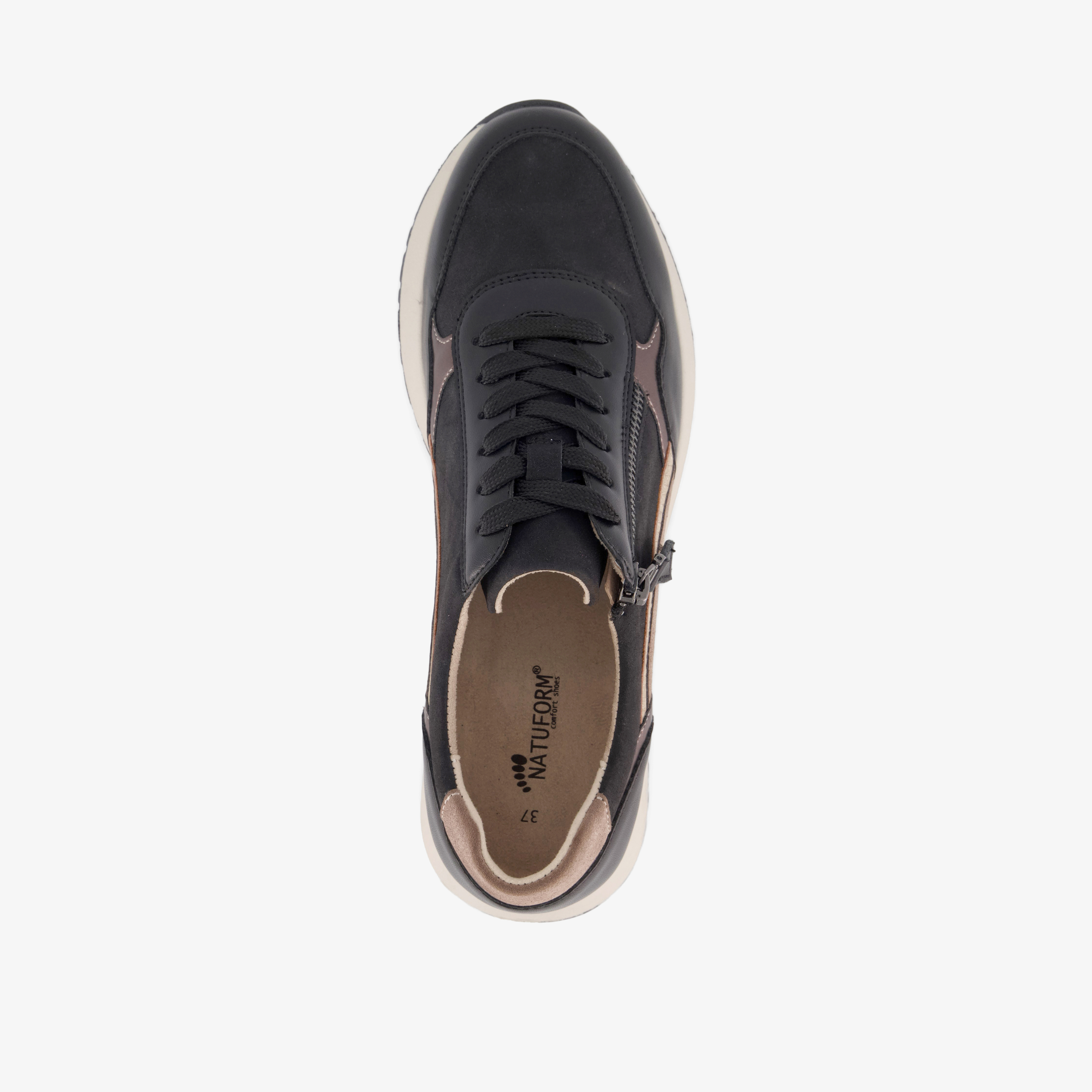 Natuform dames sneakers bruin – foto 4