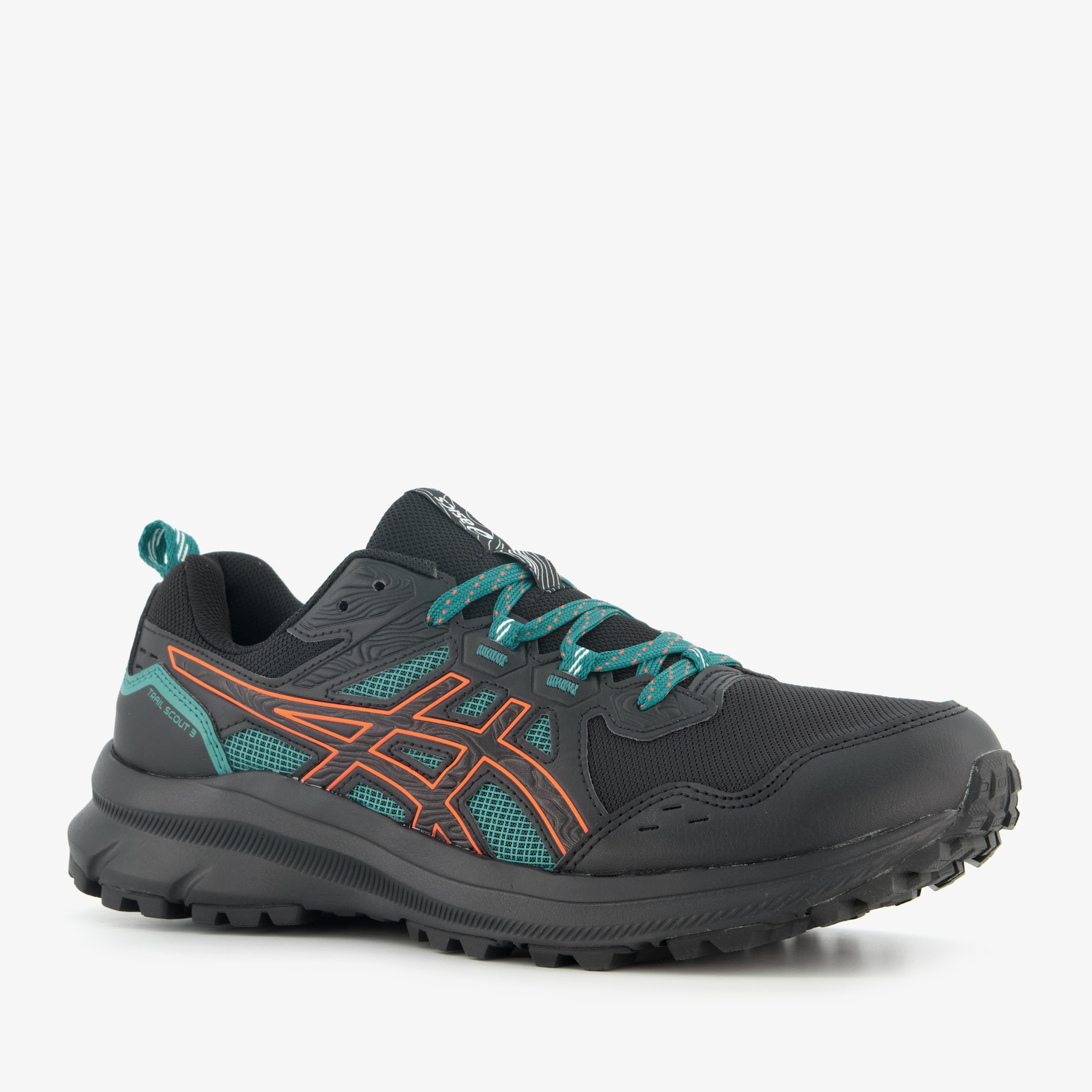ASICS Trail Scout 3 heren hardloopschoenen zwart