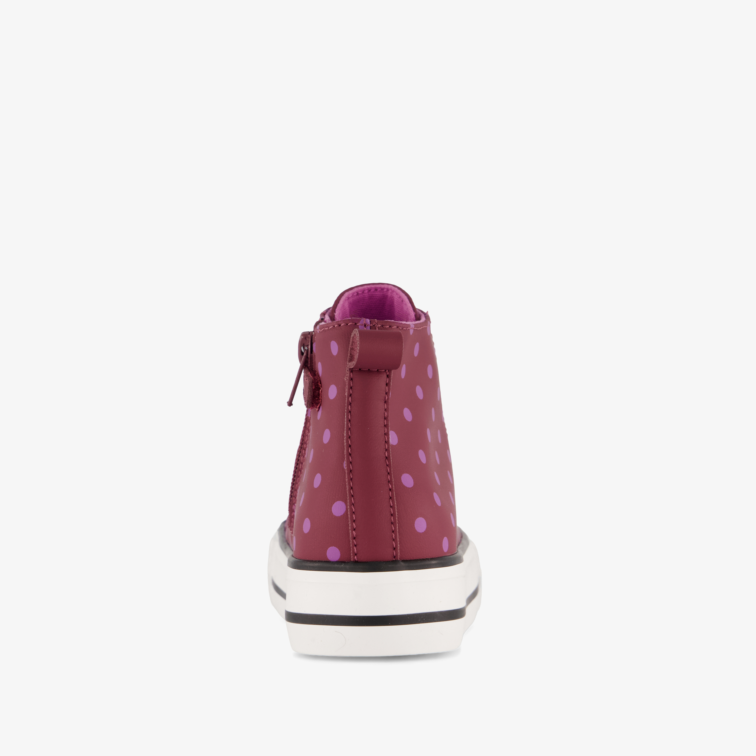 Blue Box meisjes hoge sneakers met polkadots roze – foto 2