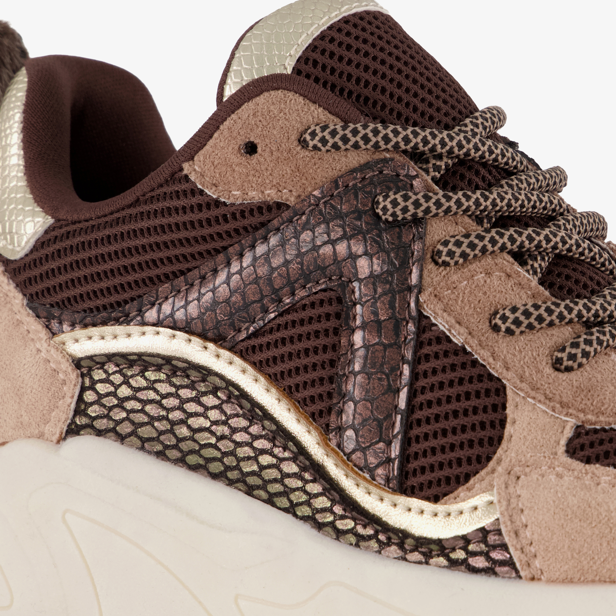 Blue Box meisjes dad sneakers bruin beige – foto 5