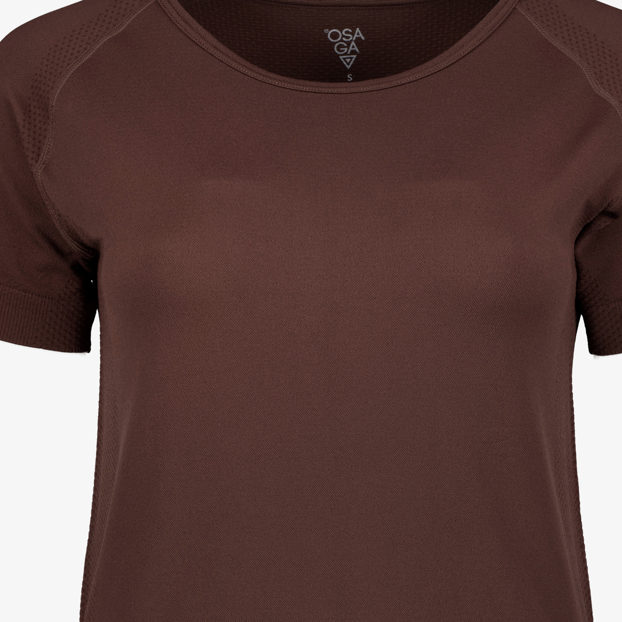 Osaga seamless dames sport T-shirt bruin t-shirts & tops – foto 2