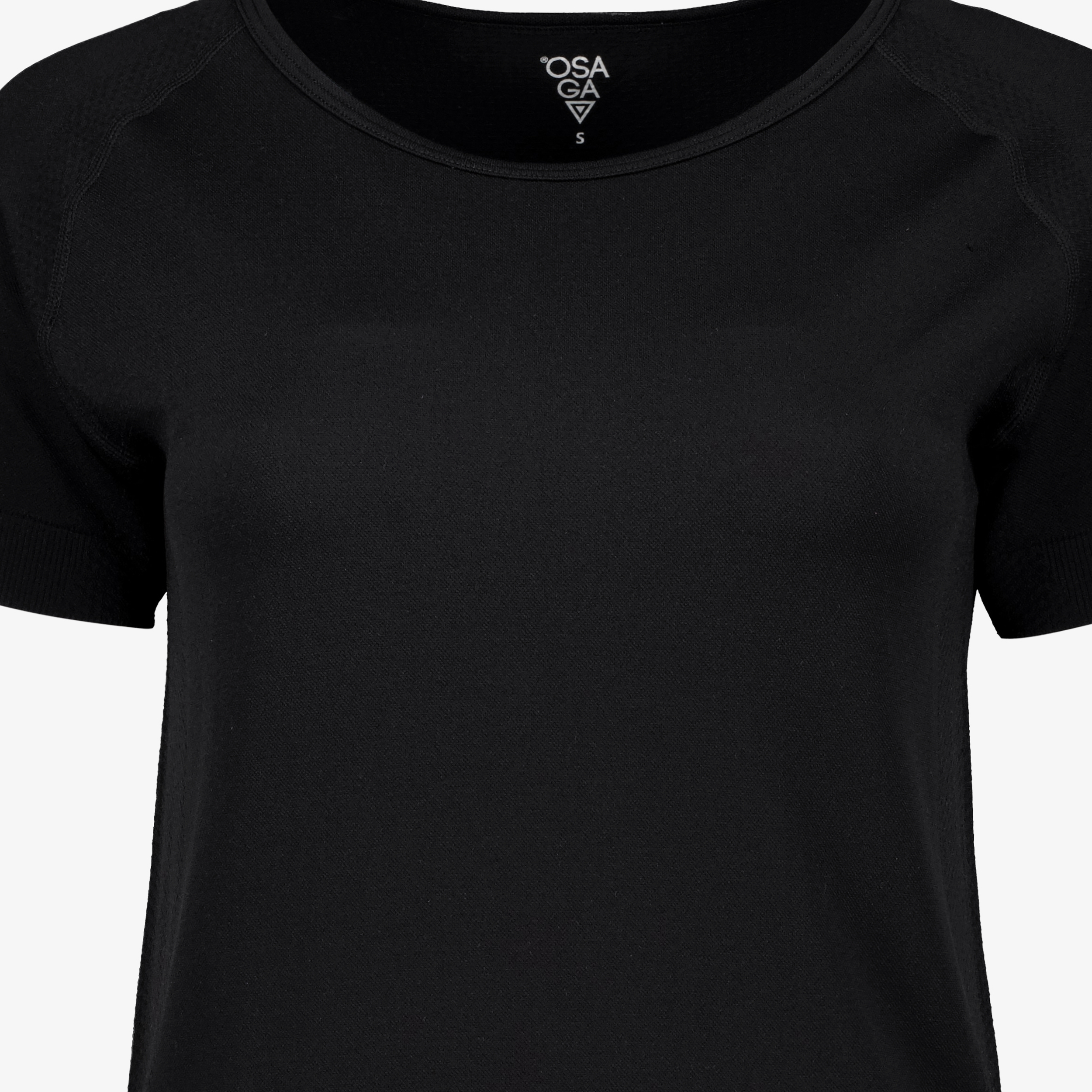 Osaga seamless dames sport T-shirt zwart t-shirts & tops – foto 2
