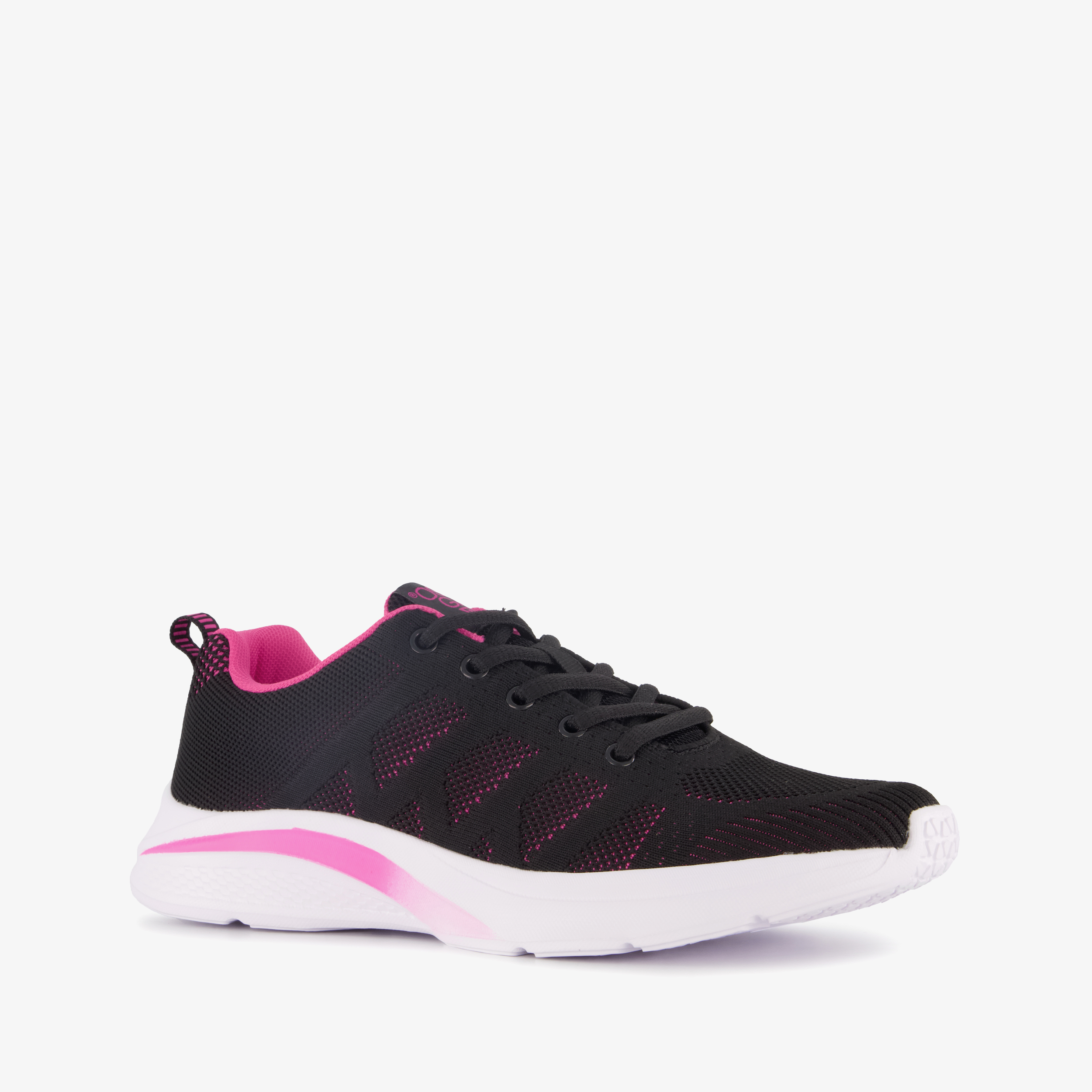 Osaga dames sportschoenen zwart roze sneakers