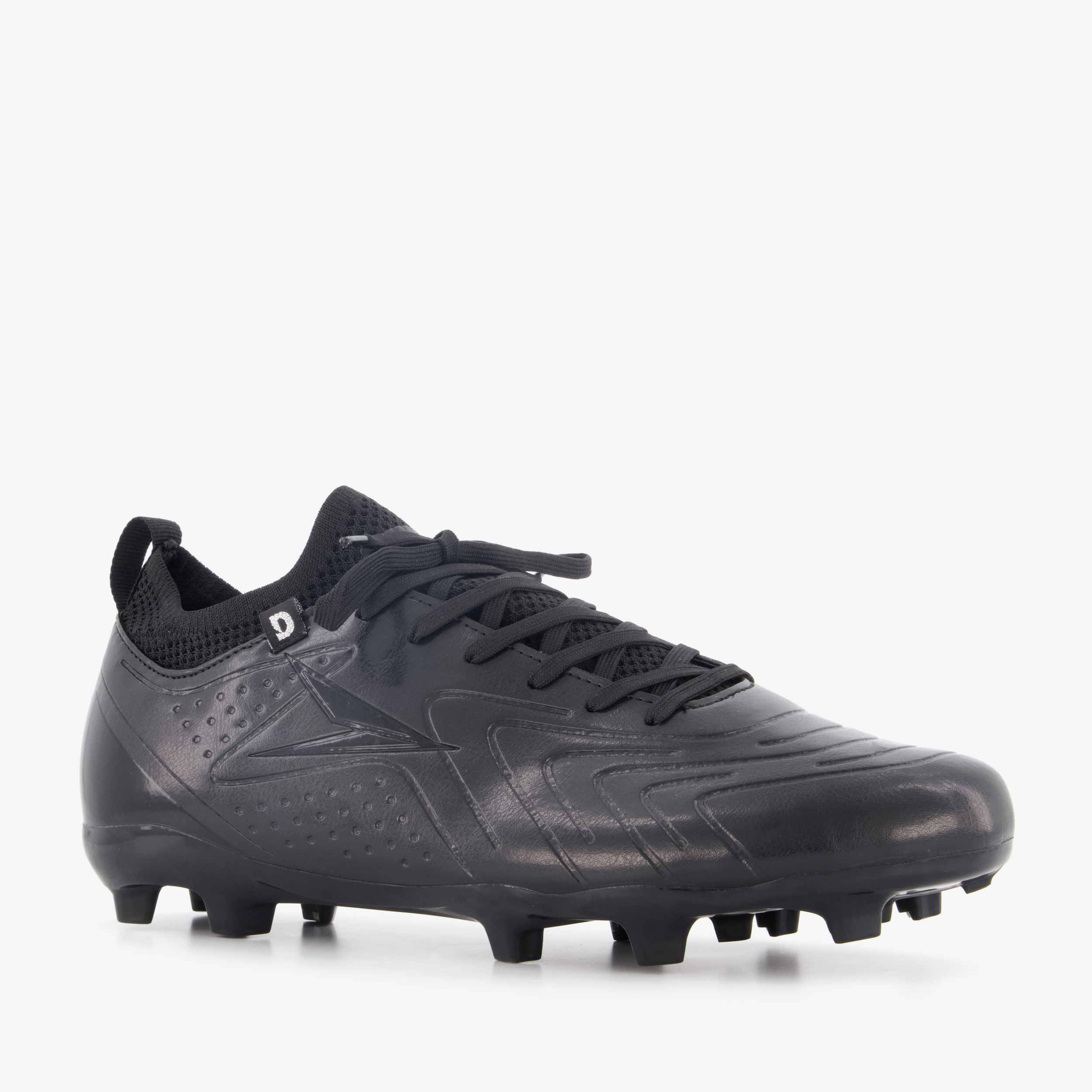 Dutchy FG heren voetbalschoenen zwart veldschoenen