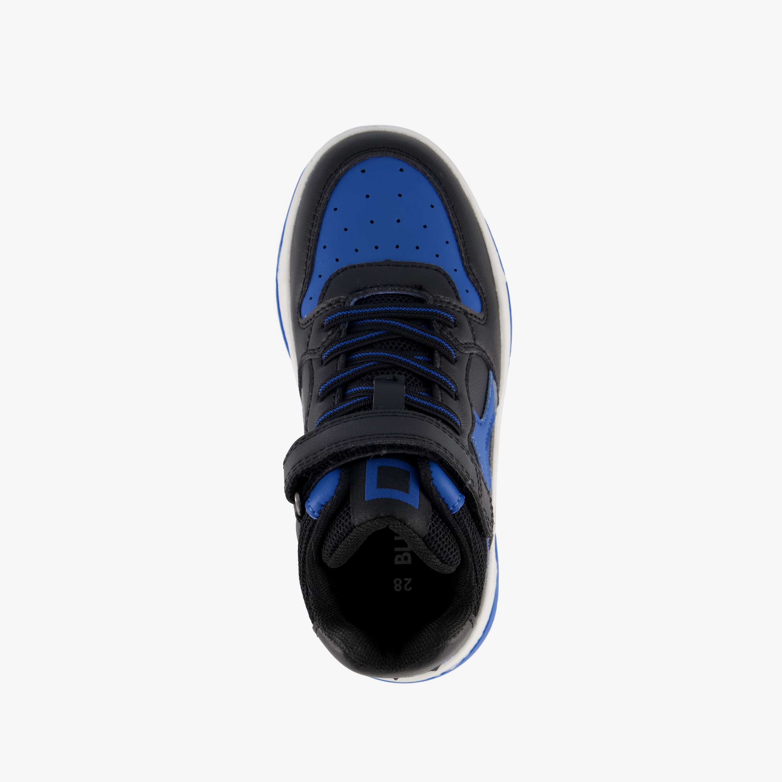 Blue Box hoge jongens sneaker blauw zwart – foto 4