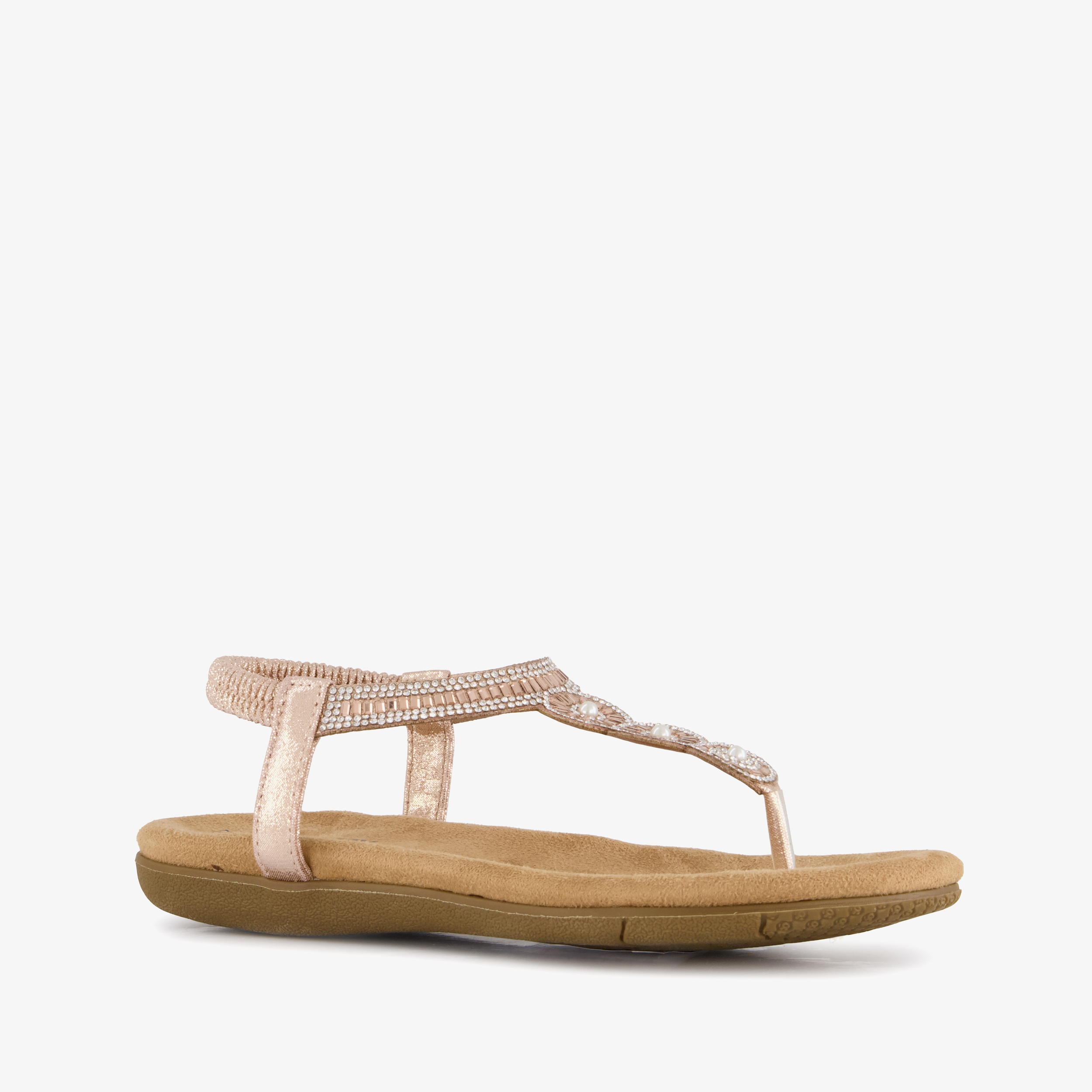 Blue Box meisjes sandalen met strass steentjes